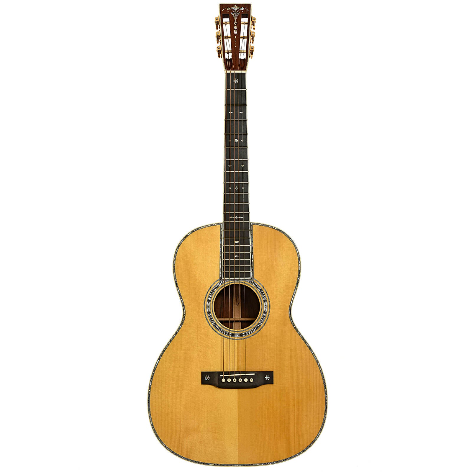 Full front of Martin 000-42 Custom Shop 12-Fret Madagascar Acoustic Guitar 