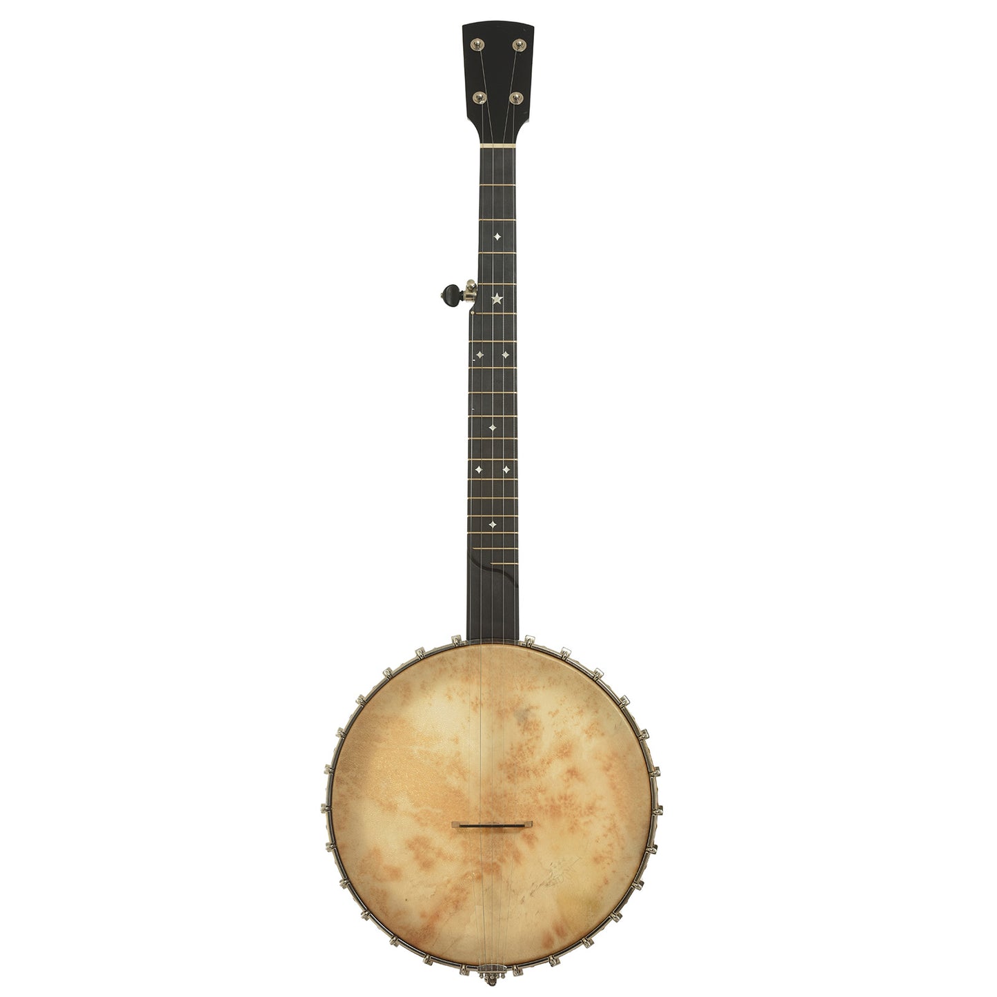 Full front of Rickard Dobson Custom Openback Banjo  