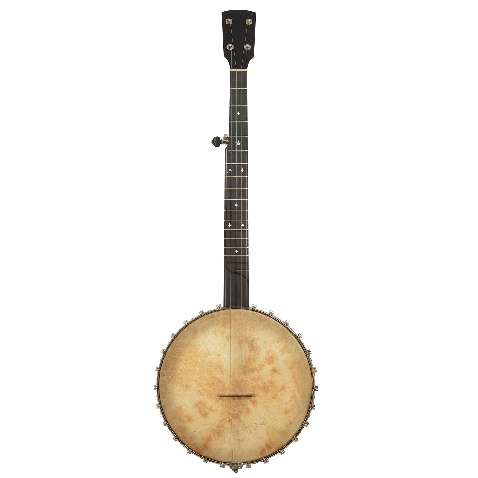 Full front of Rickard Dobson Custom Openback Banjo  