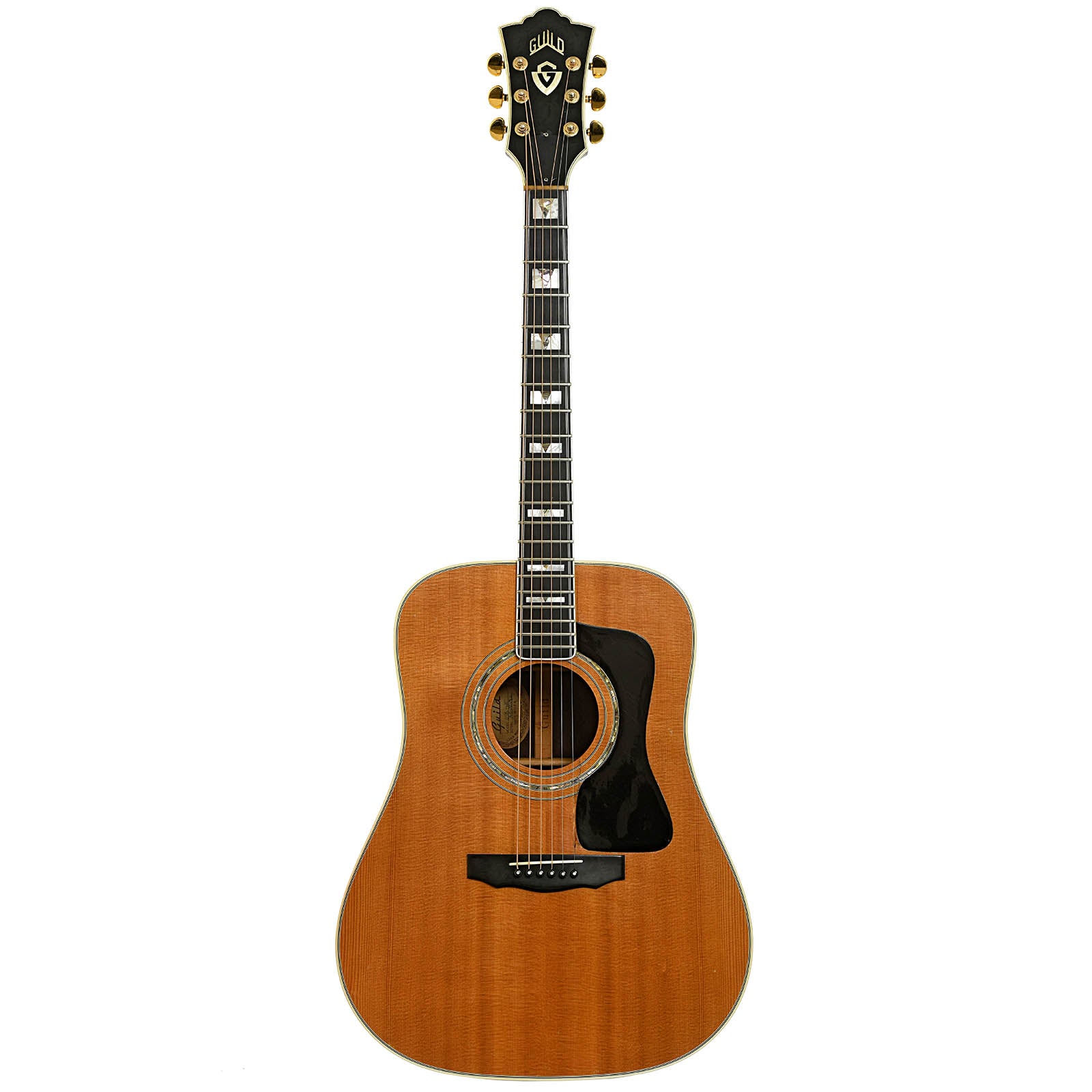 Full front of Guild D-55 Acoustic Guitar
