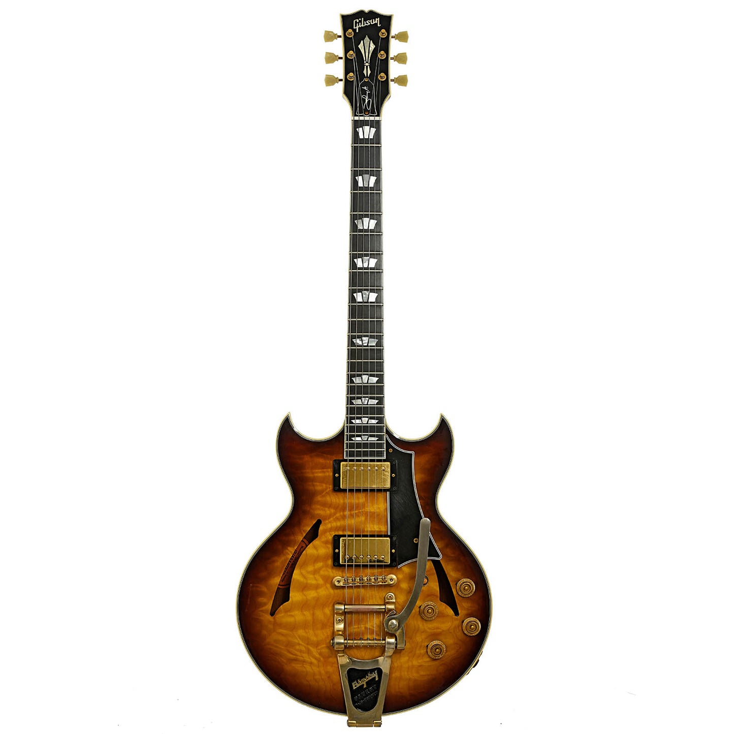Full front of Gibson Johnny A Hollowbody Electric Guitar 