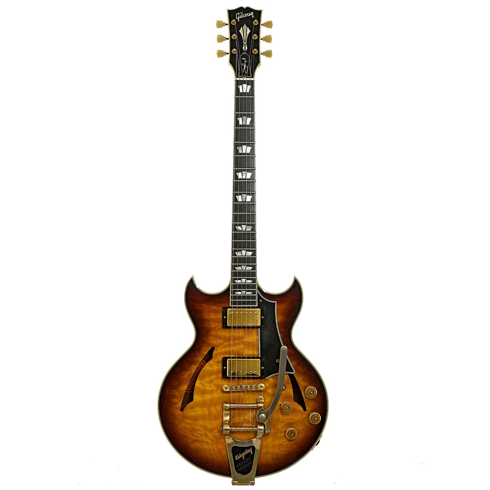 Full front of Gibson Johnny A Hollowbody Electric Guitar 