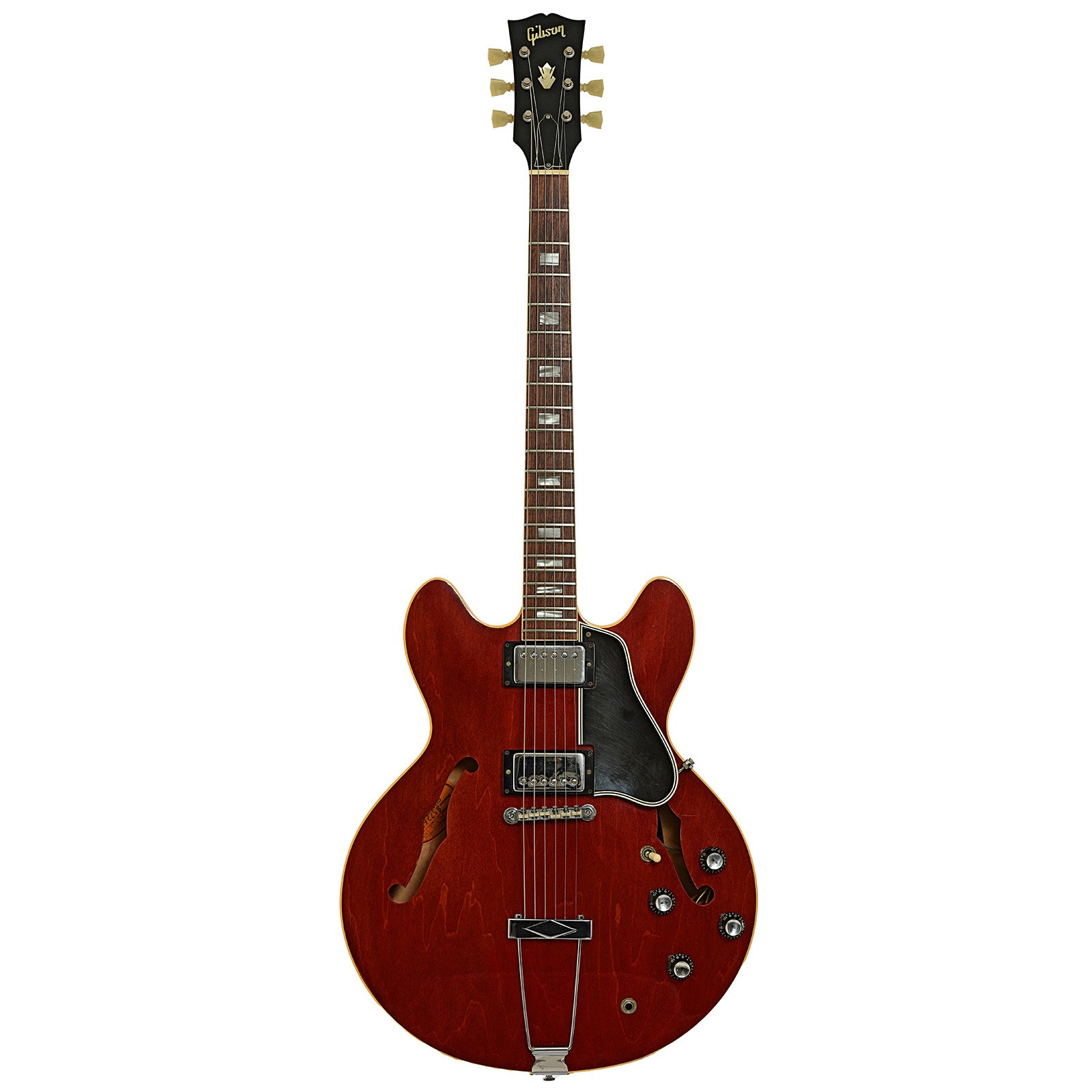 Full front of Gibson ES-335 Hollowbody Electric Guitar