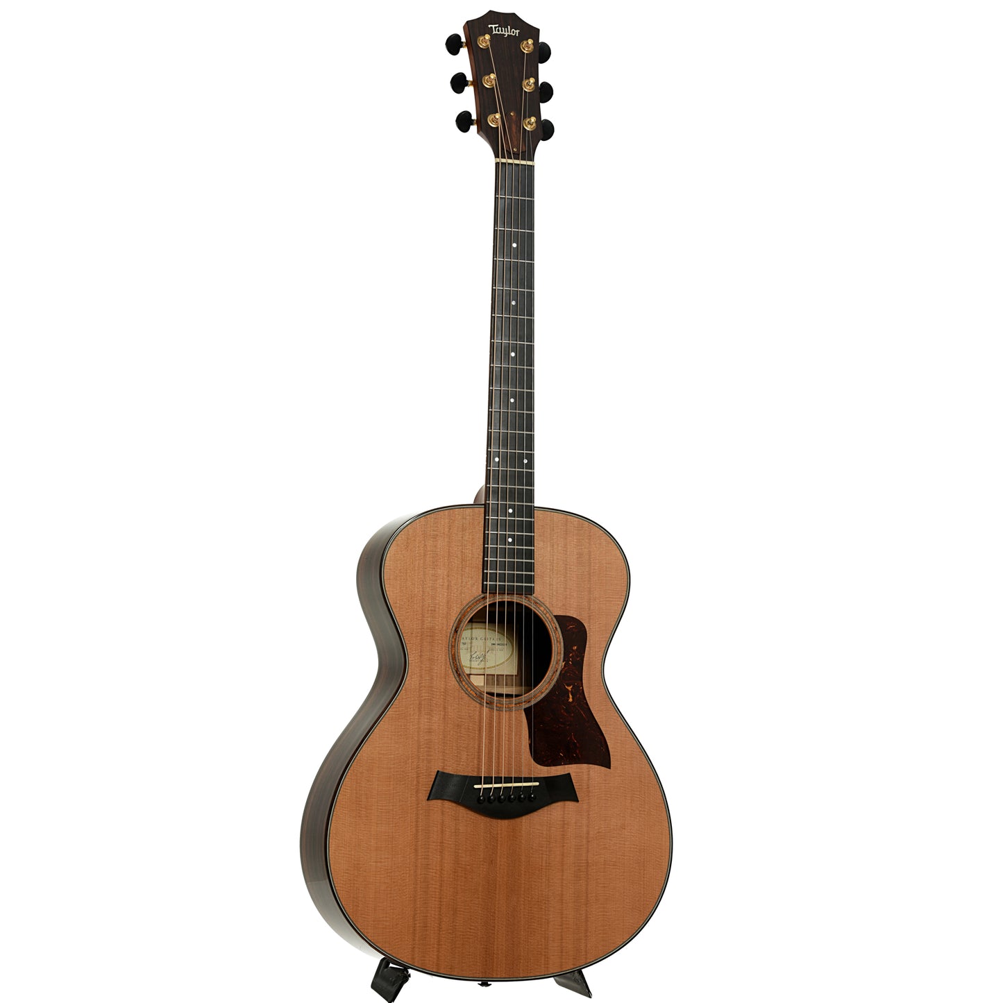 Full front and side of Taylor 712 Acoustic Guitar 