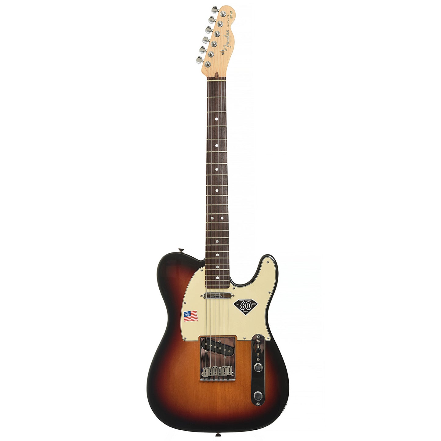Full front of Fender American 60th Anniversary Telecaster Electric Guitar 
