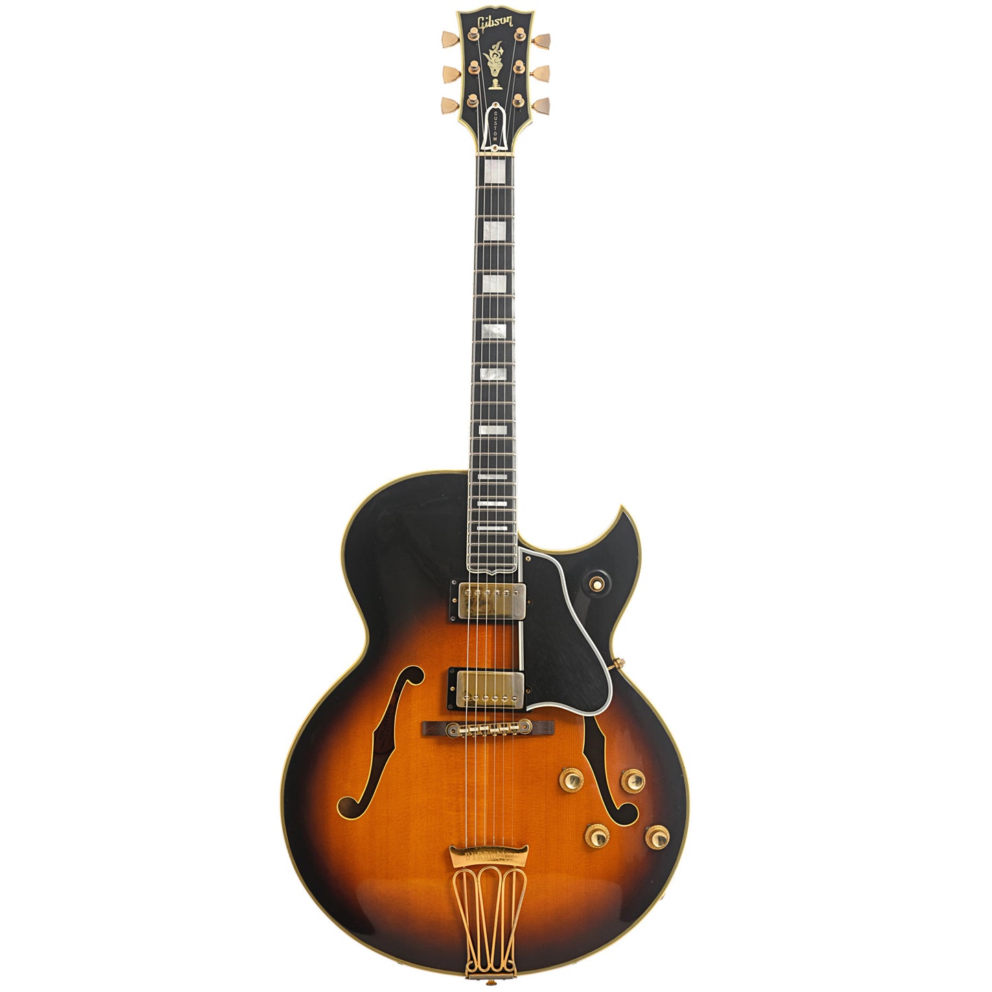 Full front of Gibson Byrdland Hollow Body 