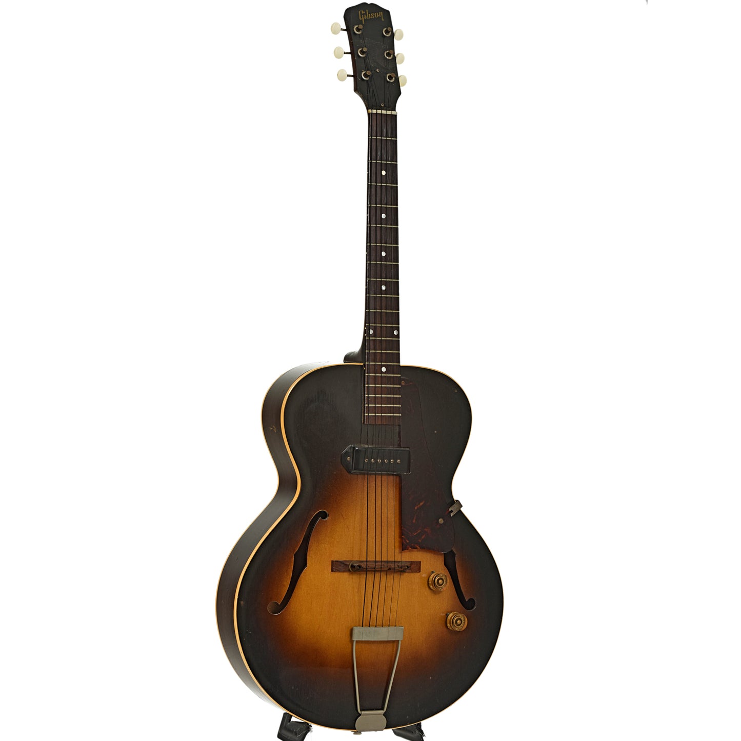 Full front and side of Gibson ES-125 Hollowbody Electric Guitar