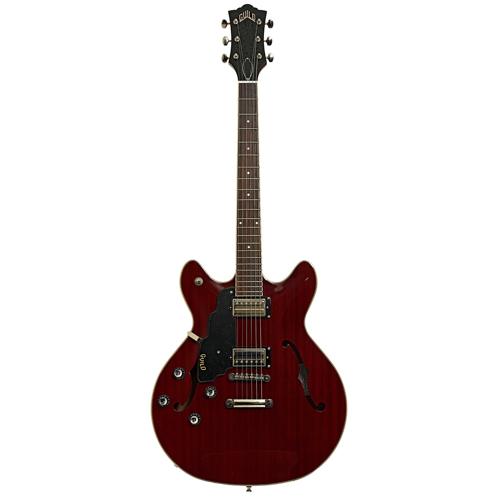 Guild Starfire I Cherry Red Left Handed Semi-Hollow Body Electric