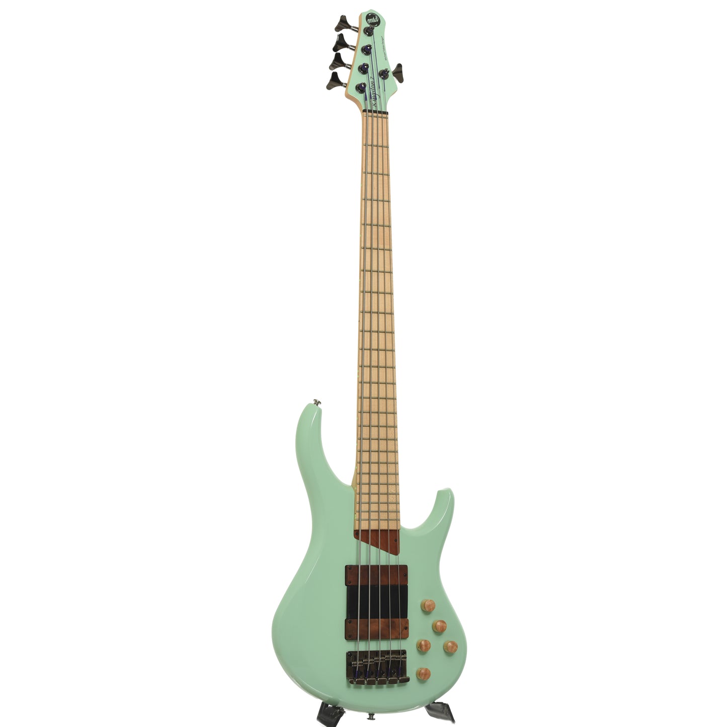 Full front and side of MTD Kingston Z5 5-String Electric Bass