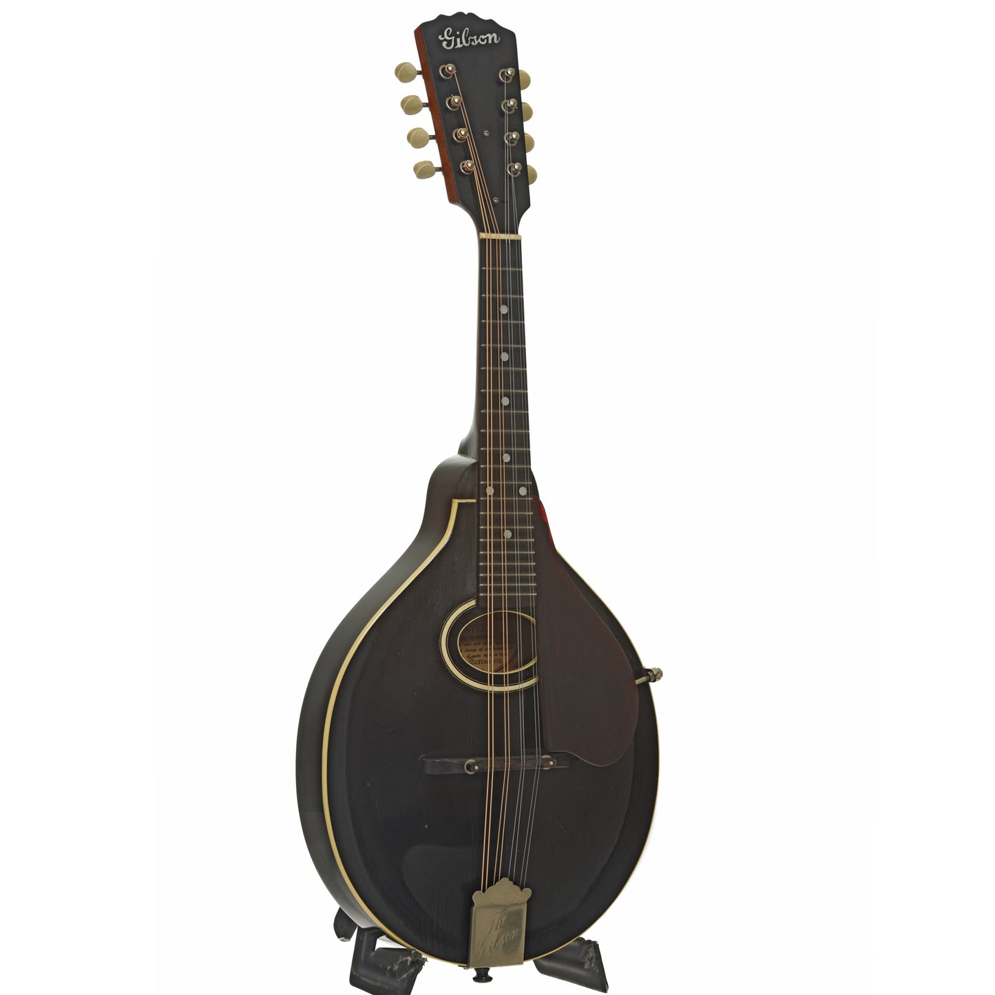 Full front and side of Gibson A Mandolin 