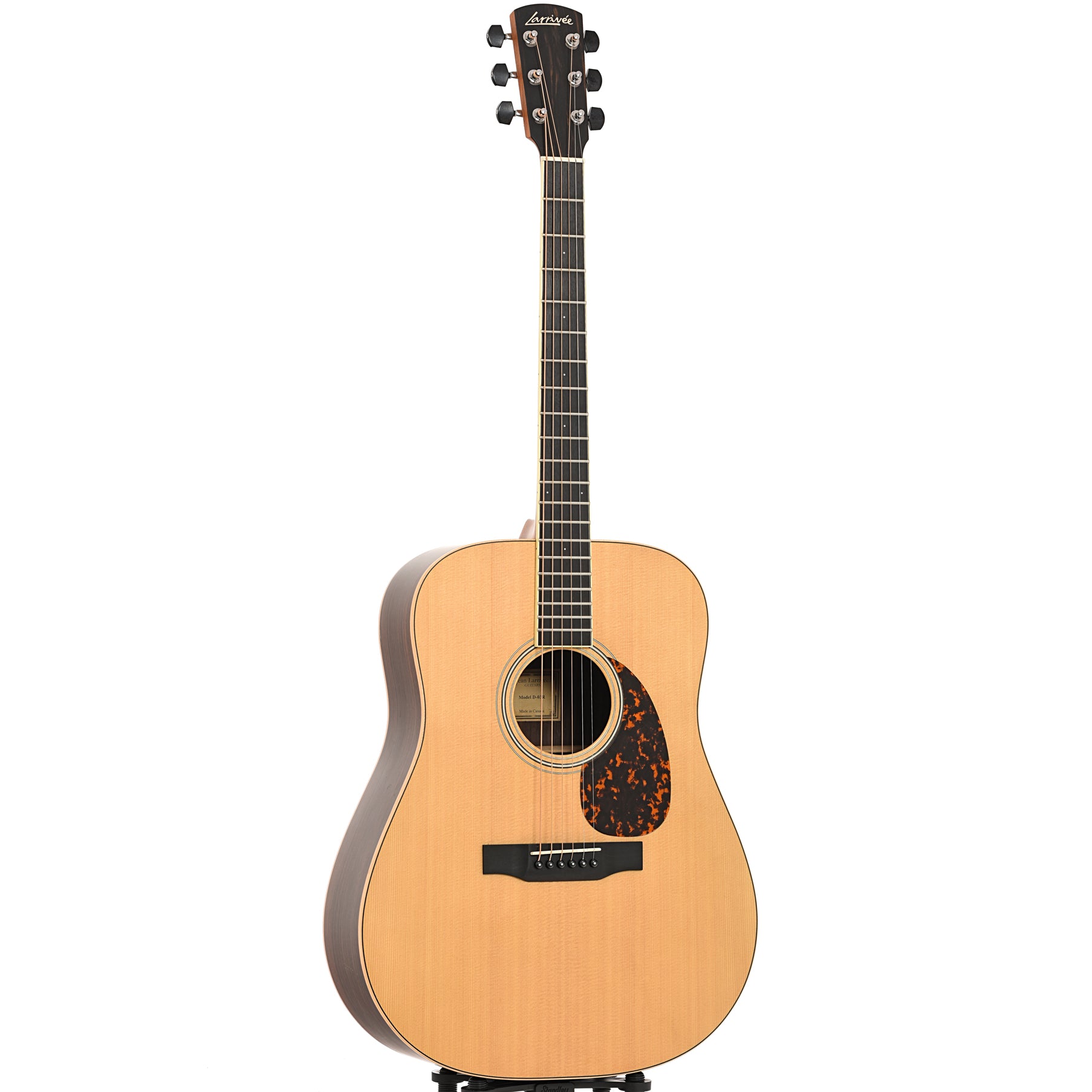 Full front and side of Larrivee D-03R Acoustic