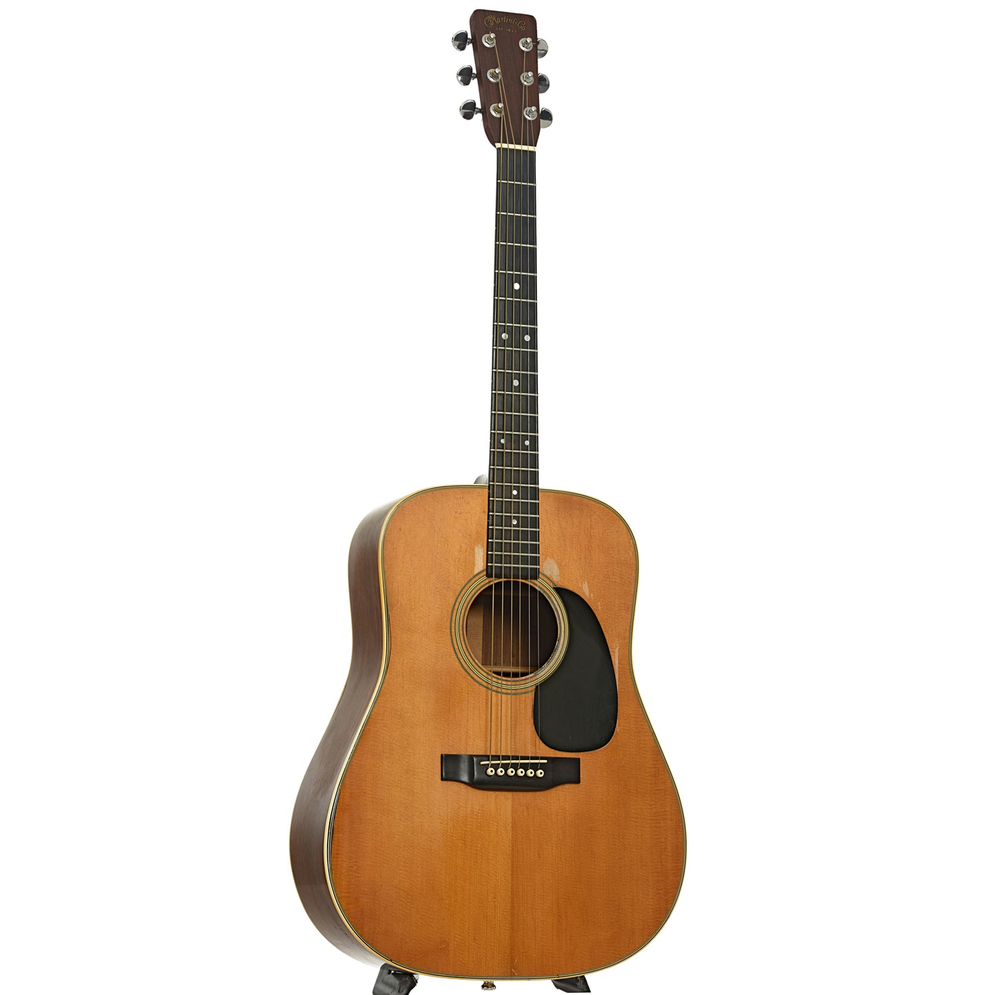 Full font and side of Martin D-28 Acoustic Guitar