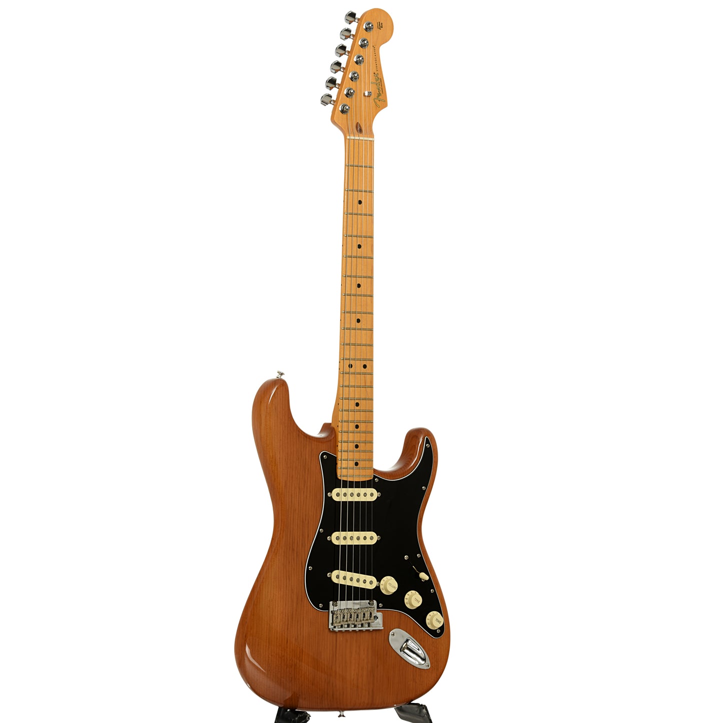 Full front and side of Fender American Professional II Stratocaster Electric Guitar