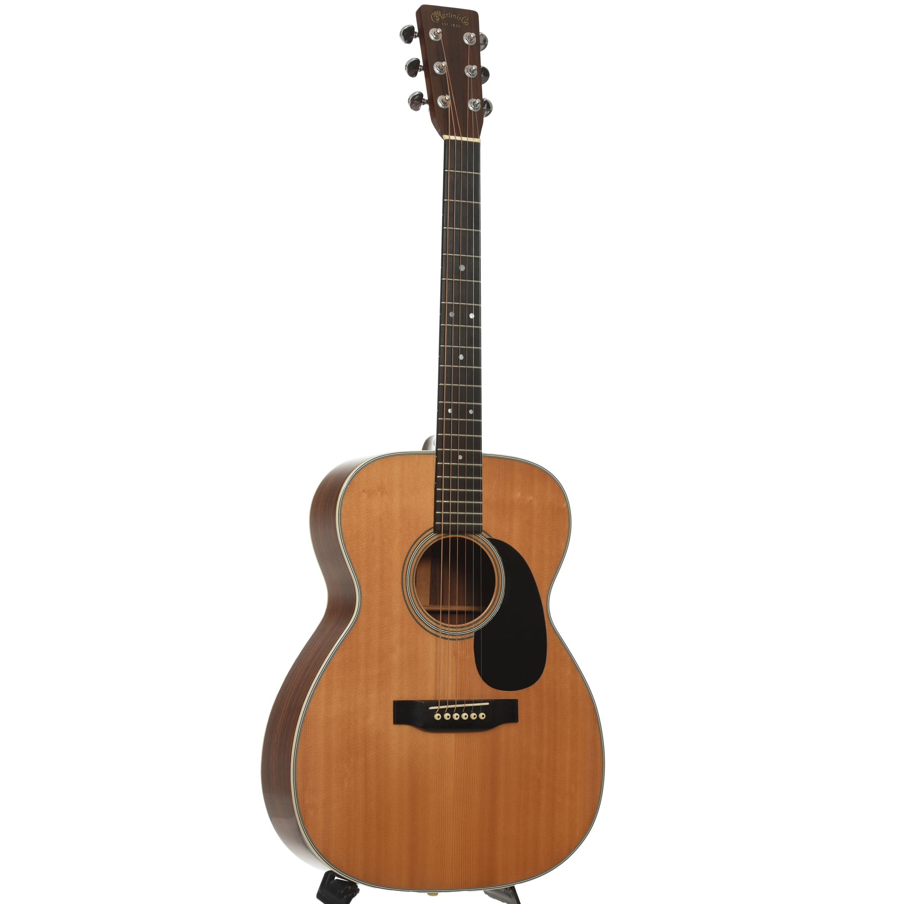 Full fron and side of Martin 000-28 Acoustic Guitar 