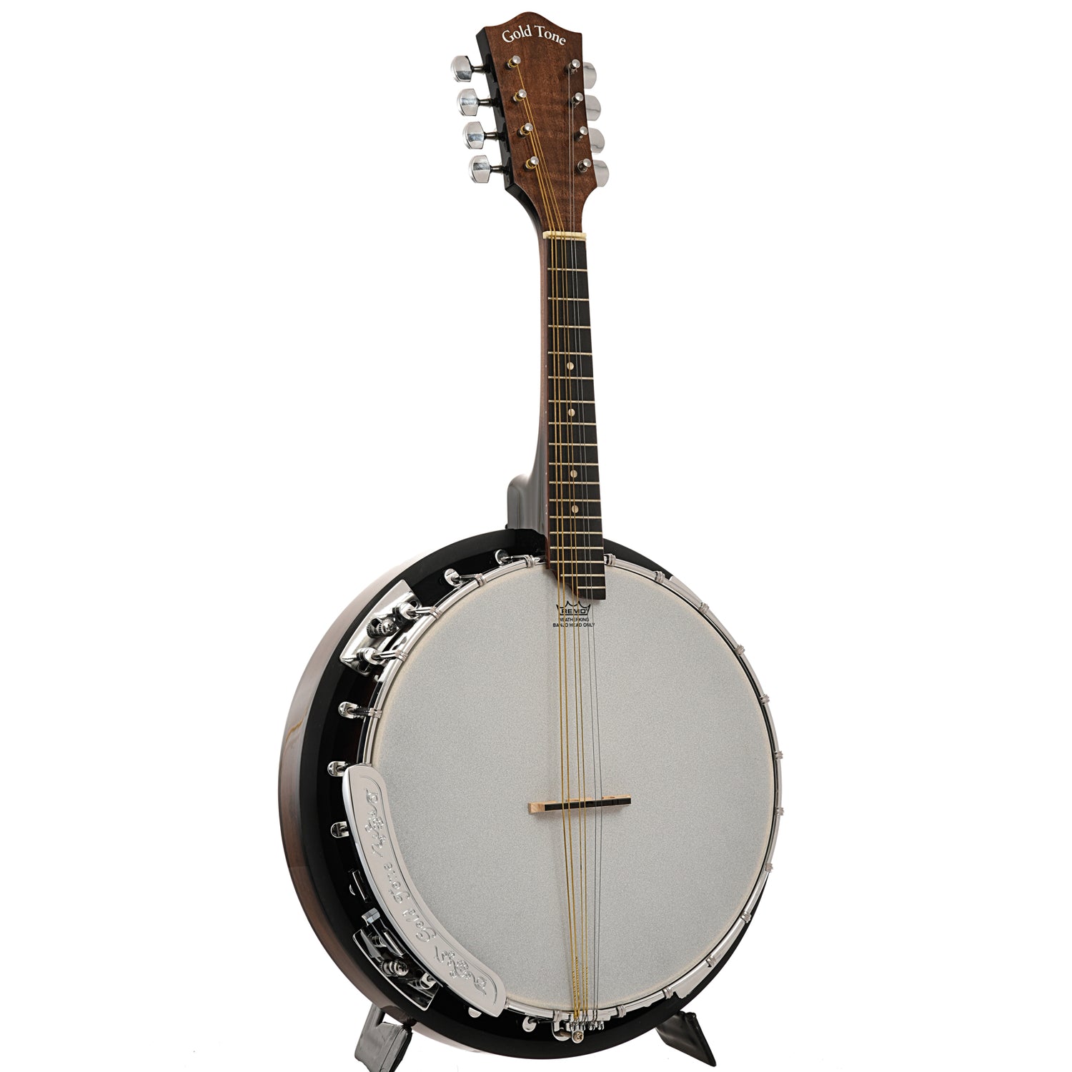 Full front and side of Gold Tone MB-850+ Banjo Mandolin 