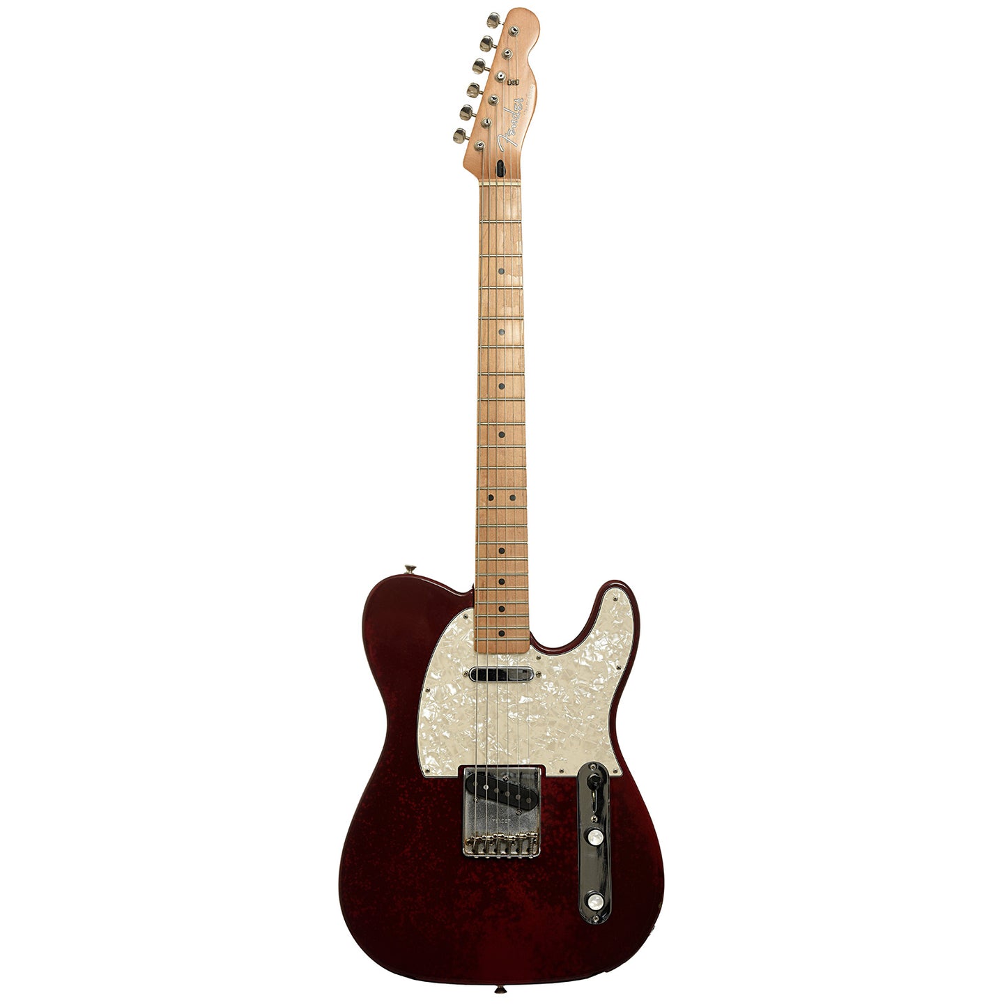 Full front of Fender Standard Telecaster Electric Guitar