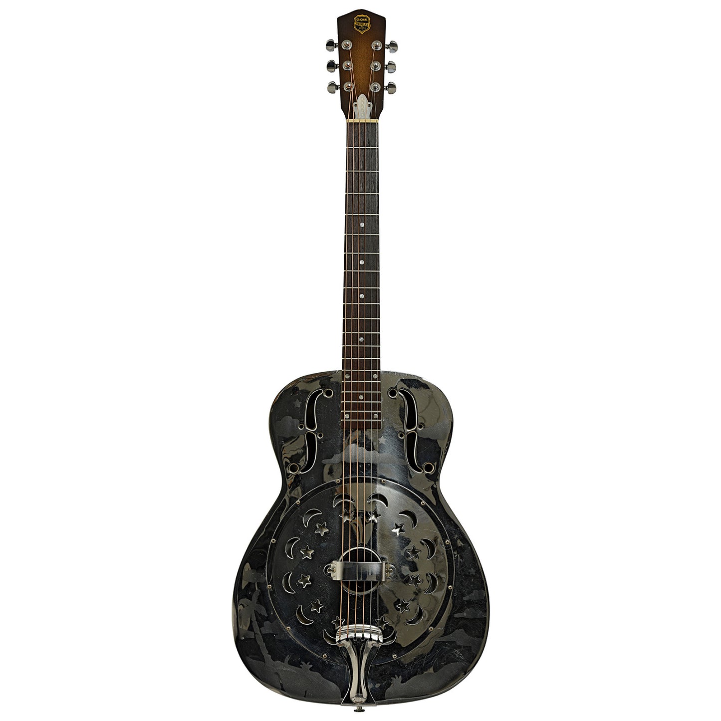Full front of Dobro Model 90 Duolian Resonator Guitar 
