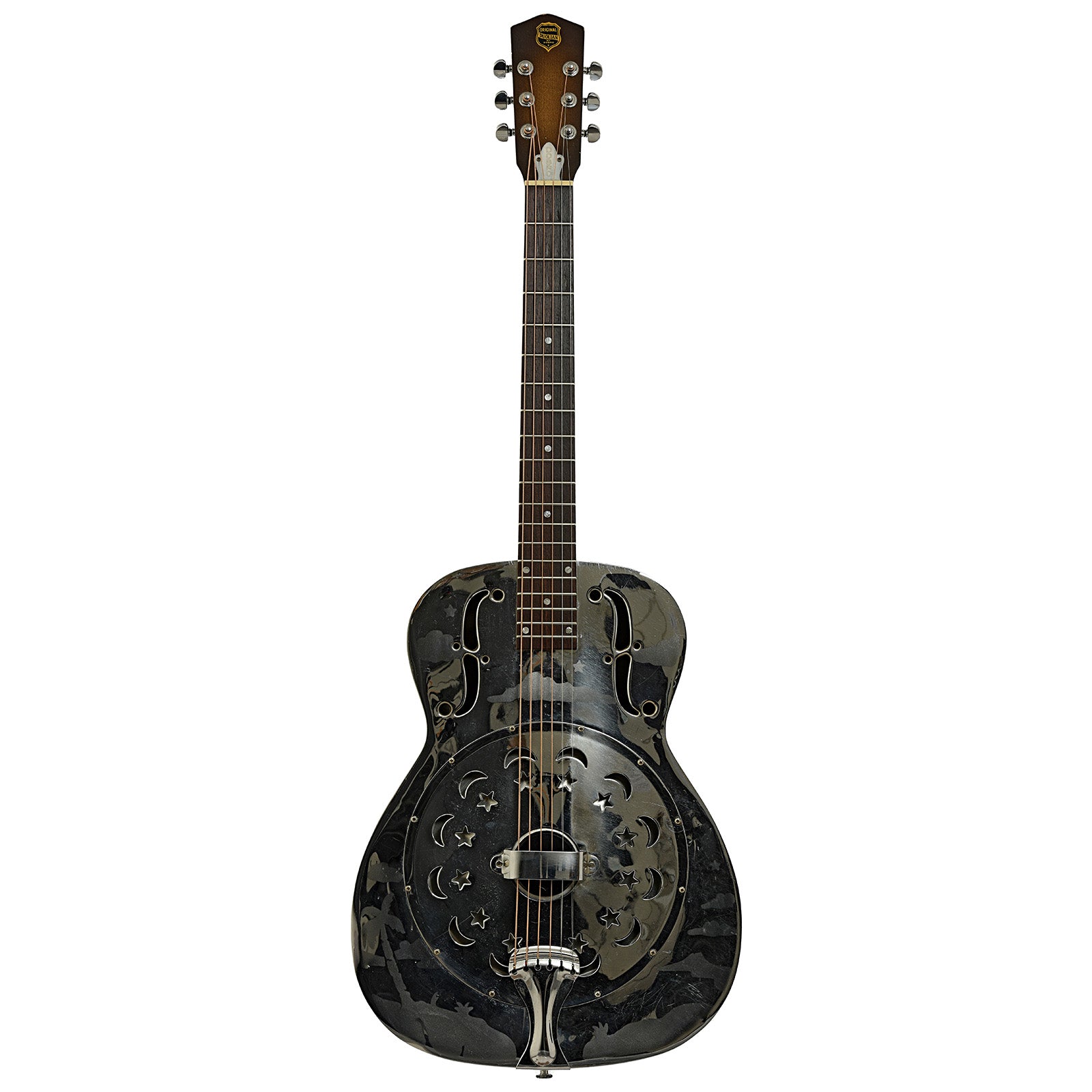 Full front of Dobro Model 90 Duolian Resonator Guitar 