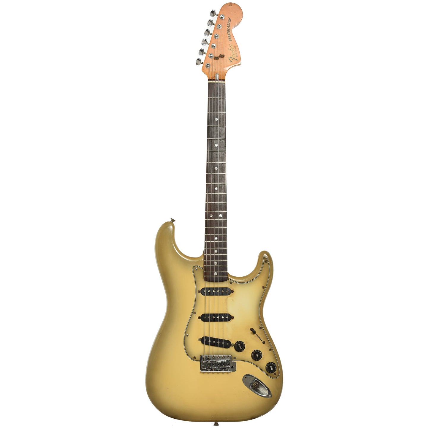 Full front of Fender Stratocaster Electric Guitar