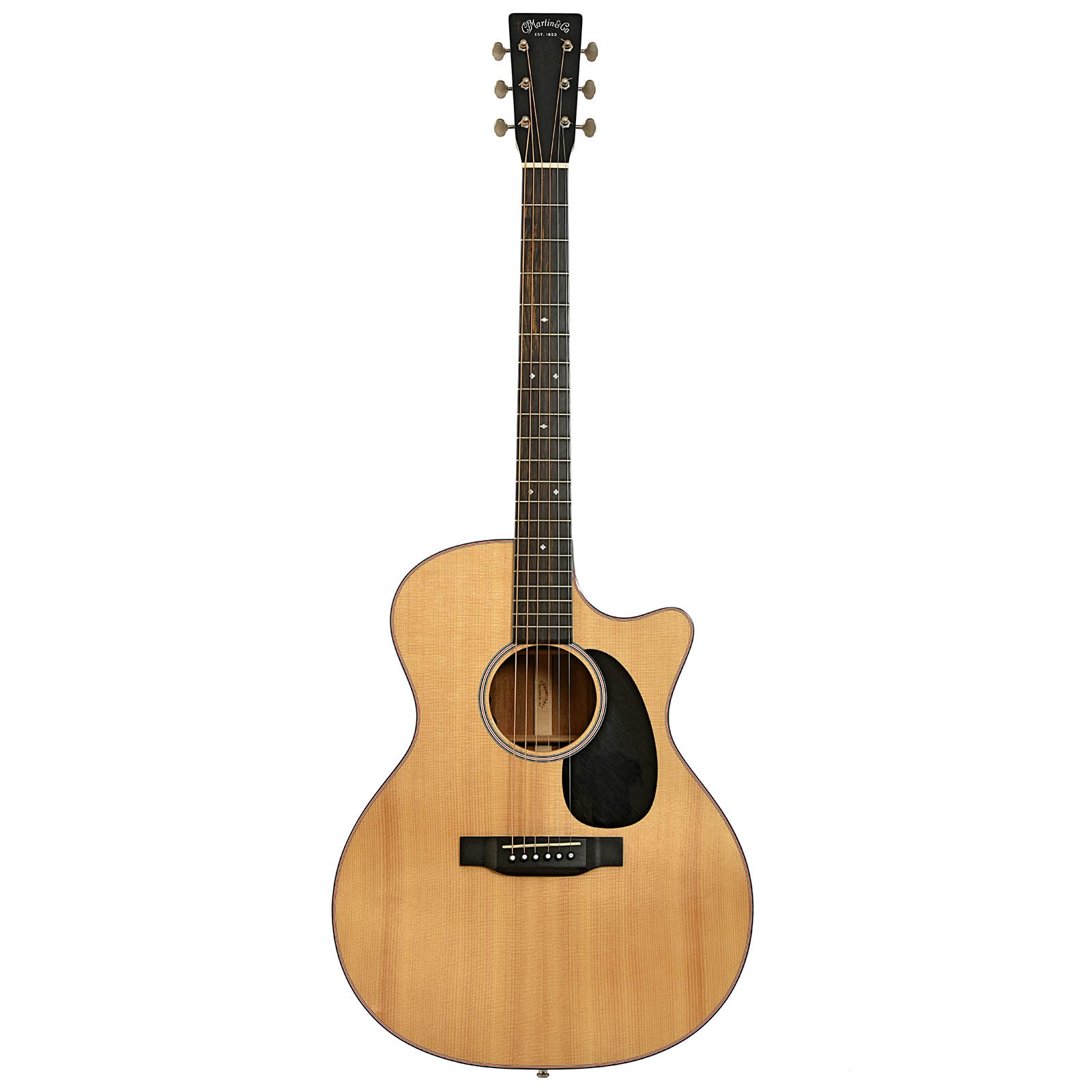 Full front of Martin GPC-16E Koa Acoustic Guitar 