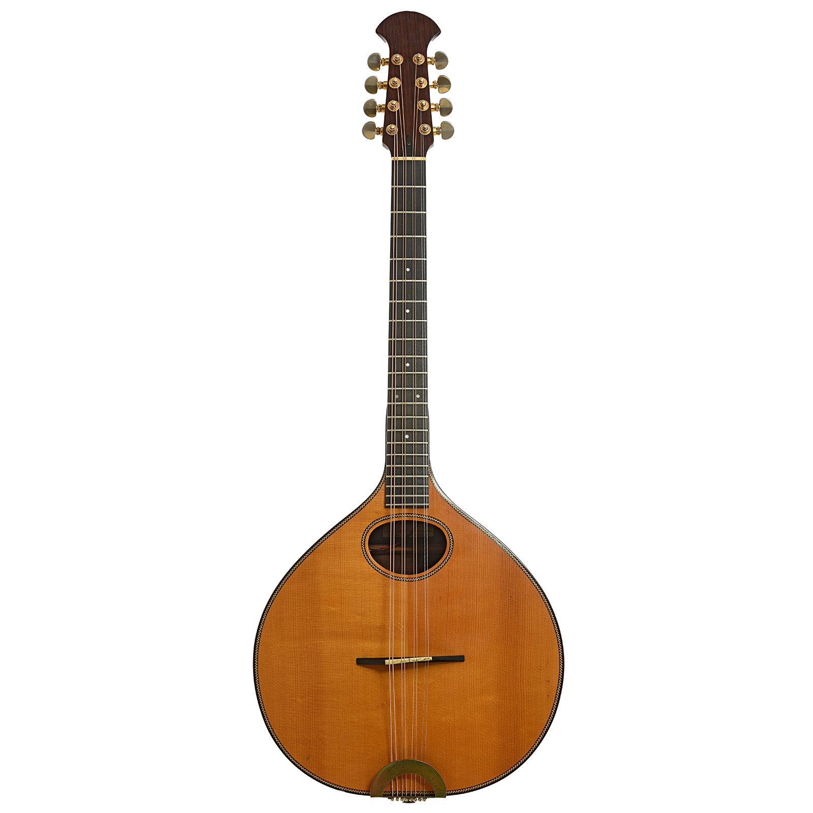 Full front of Stefan Sobell Octave Mandolin