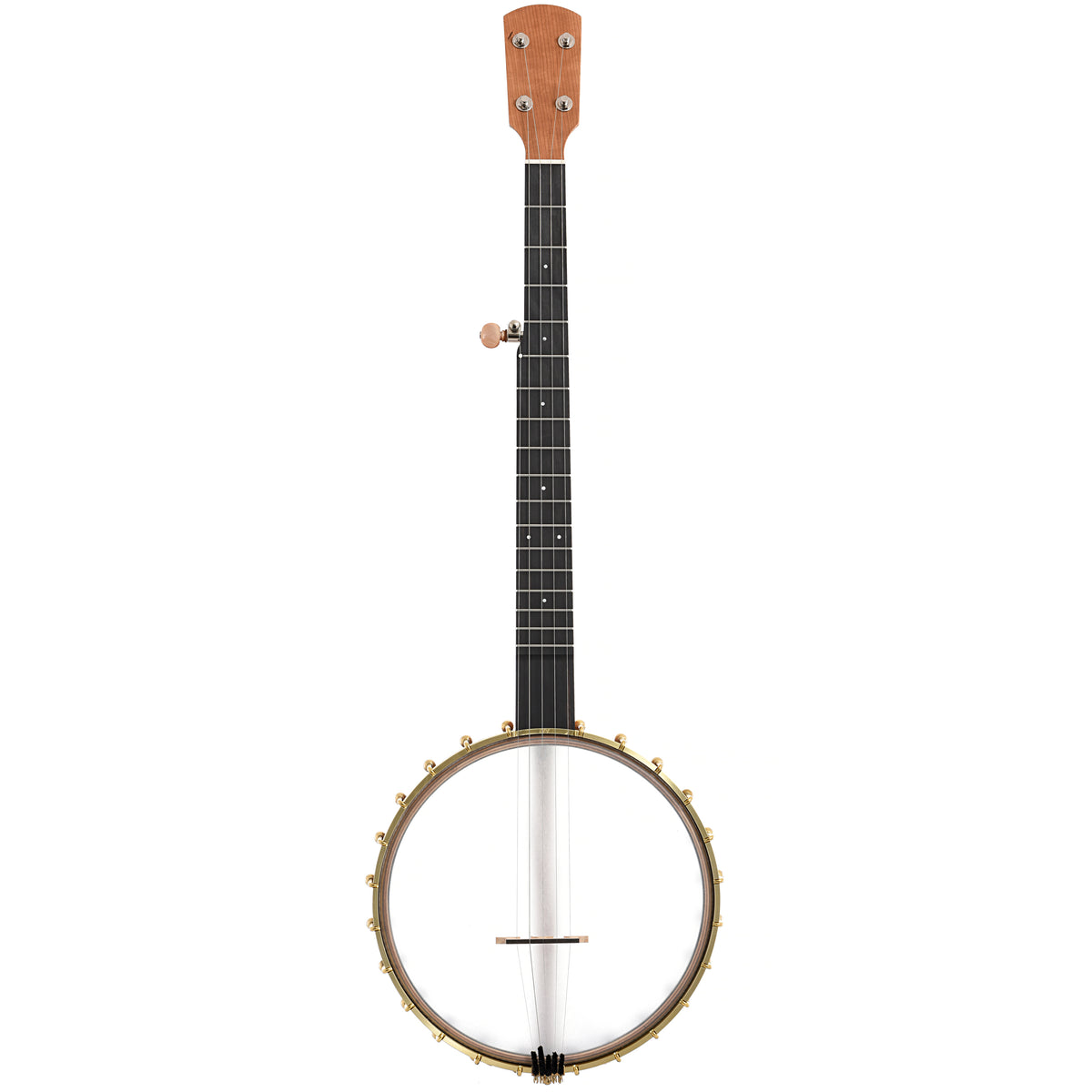 Full front of Ode Moonlight 11" Openback Banjo