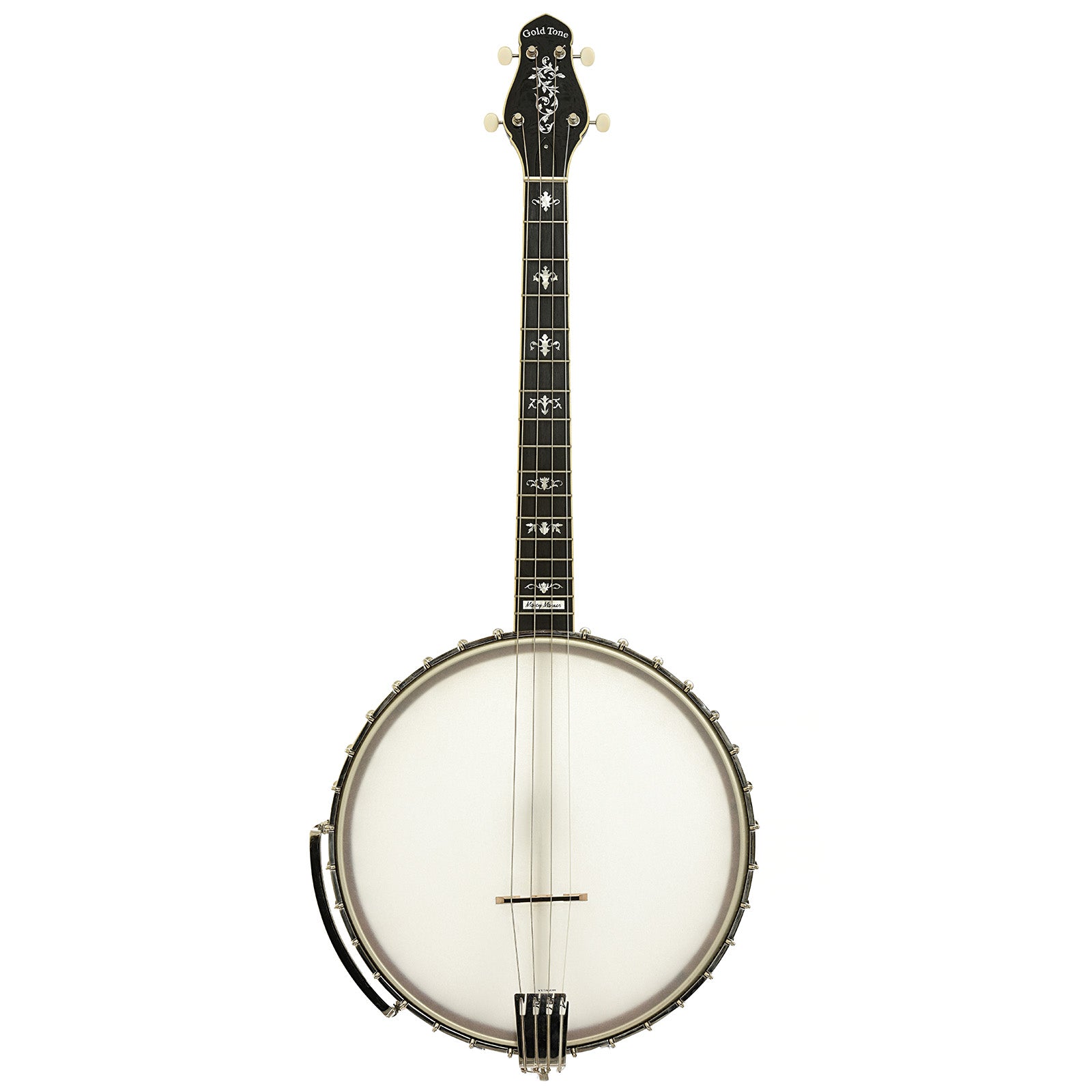 Full front of Gold Tone CEB-4 Cello Banjo