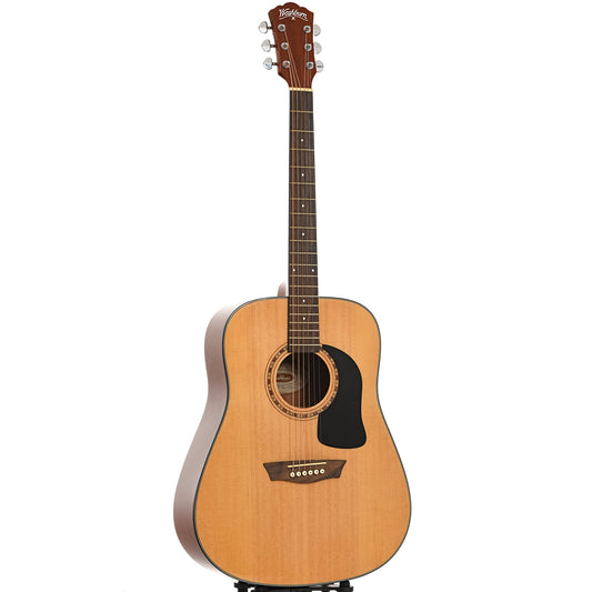 Full front and side of Washburn WD5K Acoustic 
