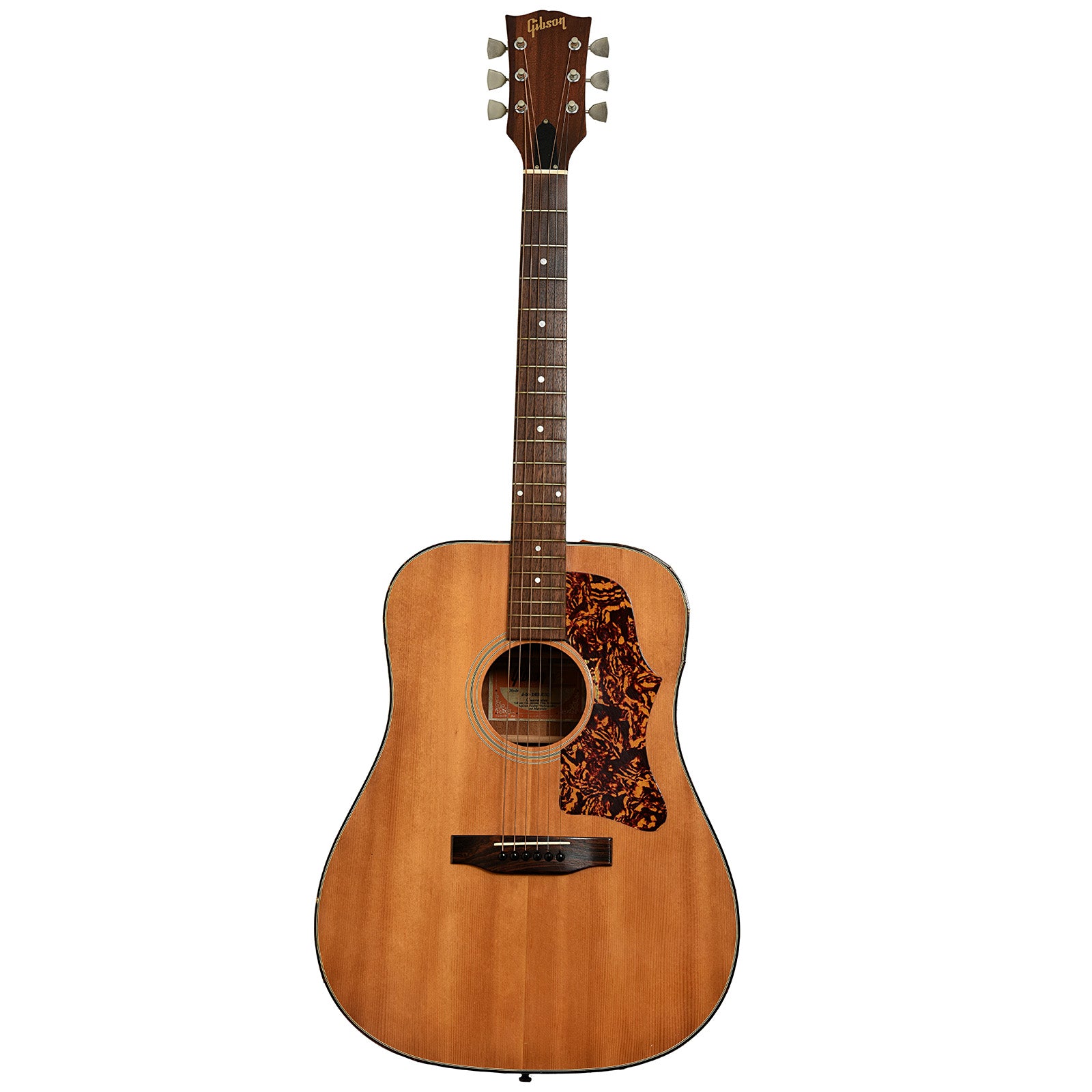 Full front of Gibson J-50 Deluxe Acoustic Guitar 