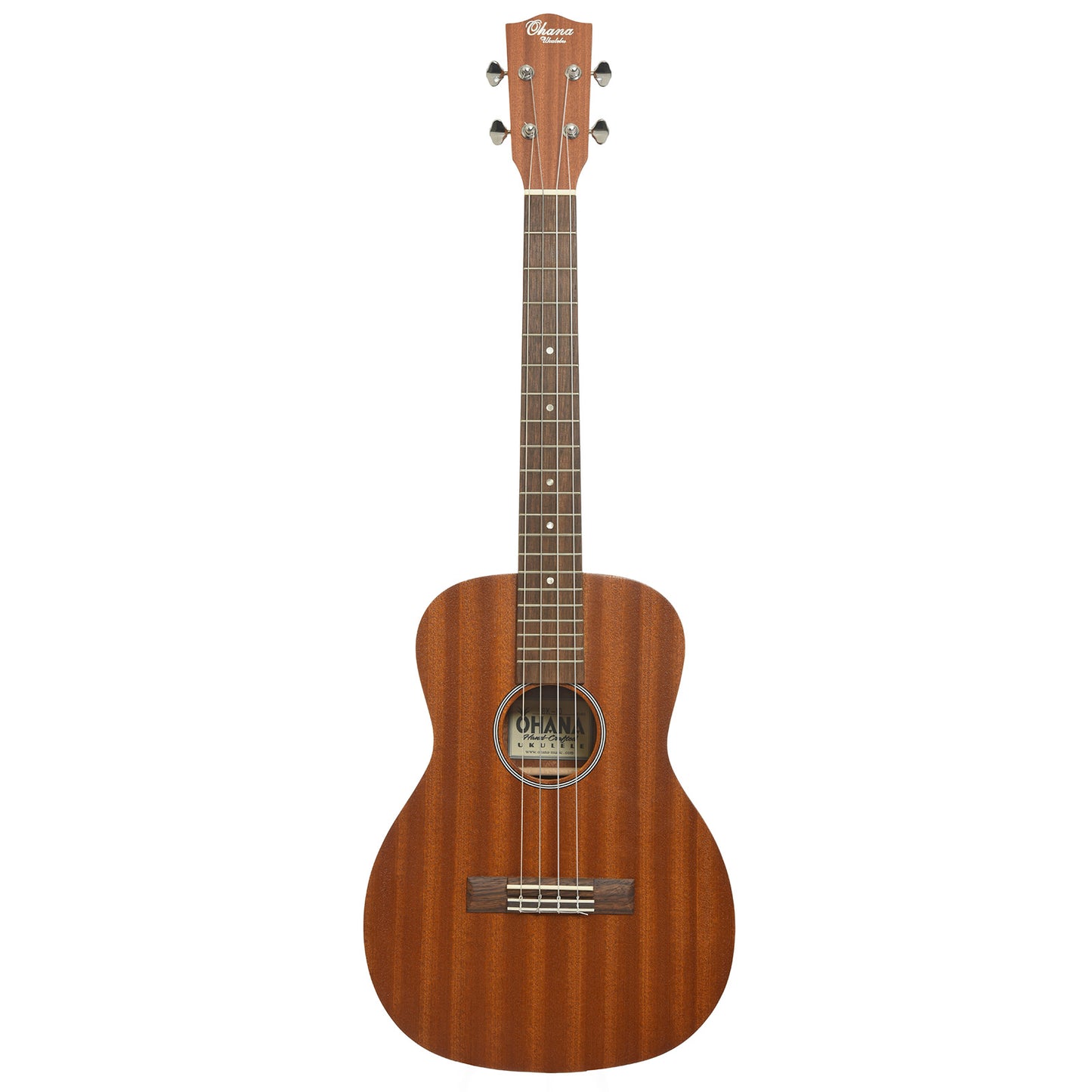                                                                           Full front of Ohana BK-10 Baritone Ukulele