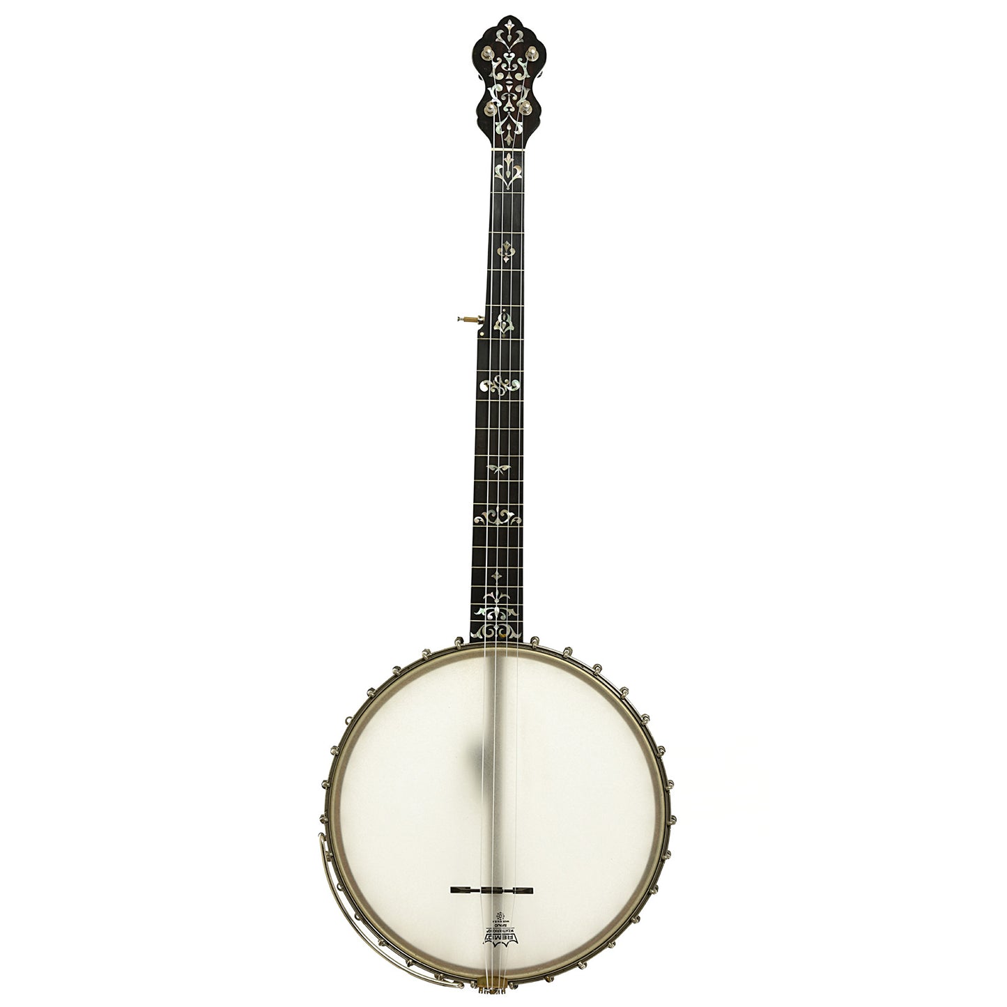 Full front of L.B. Gatcomb Standard 50 Open Back Banjo   