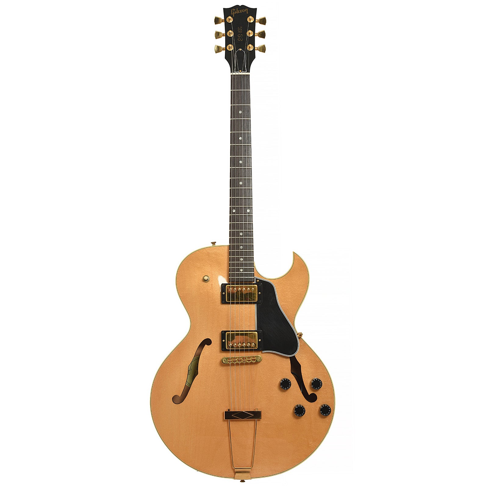 Full front of Gibson ES-135 Hollowbody Electric Guitar 