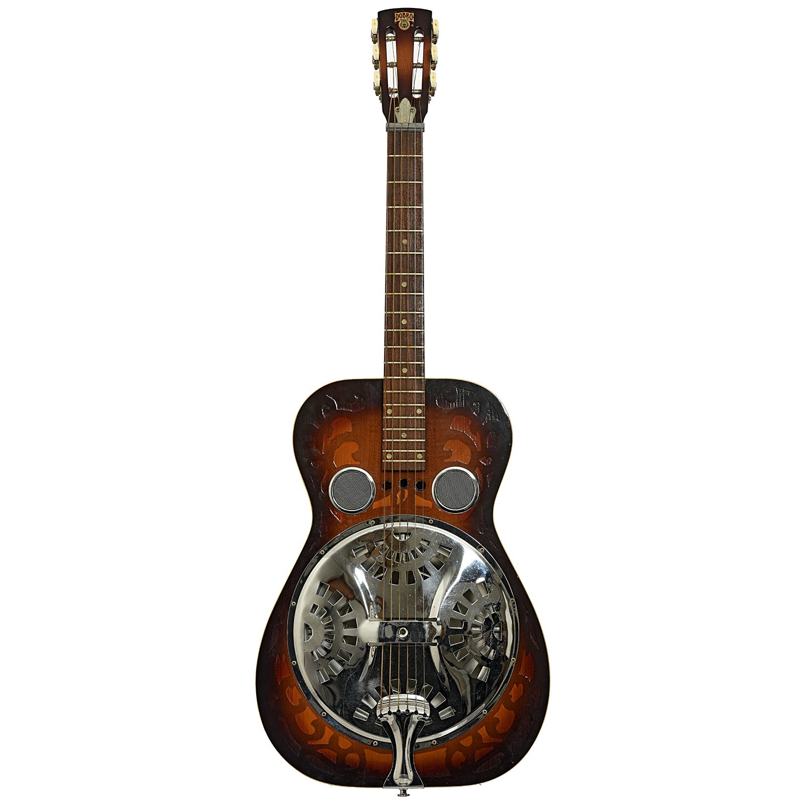 Full front of Dobro Model 66 Resonator Guitar 