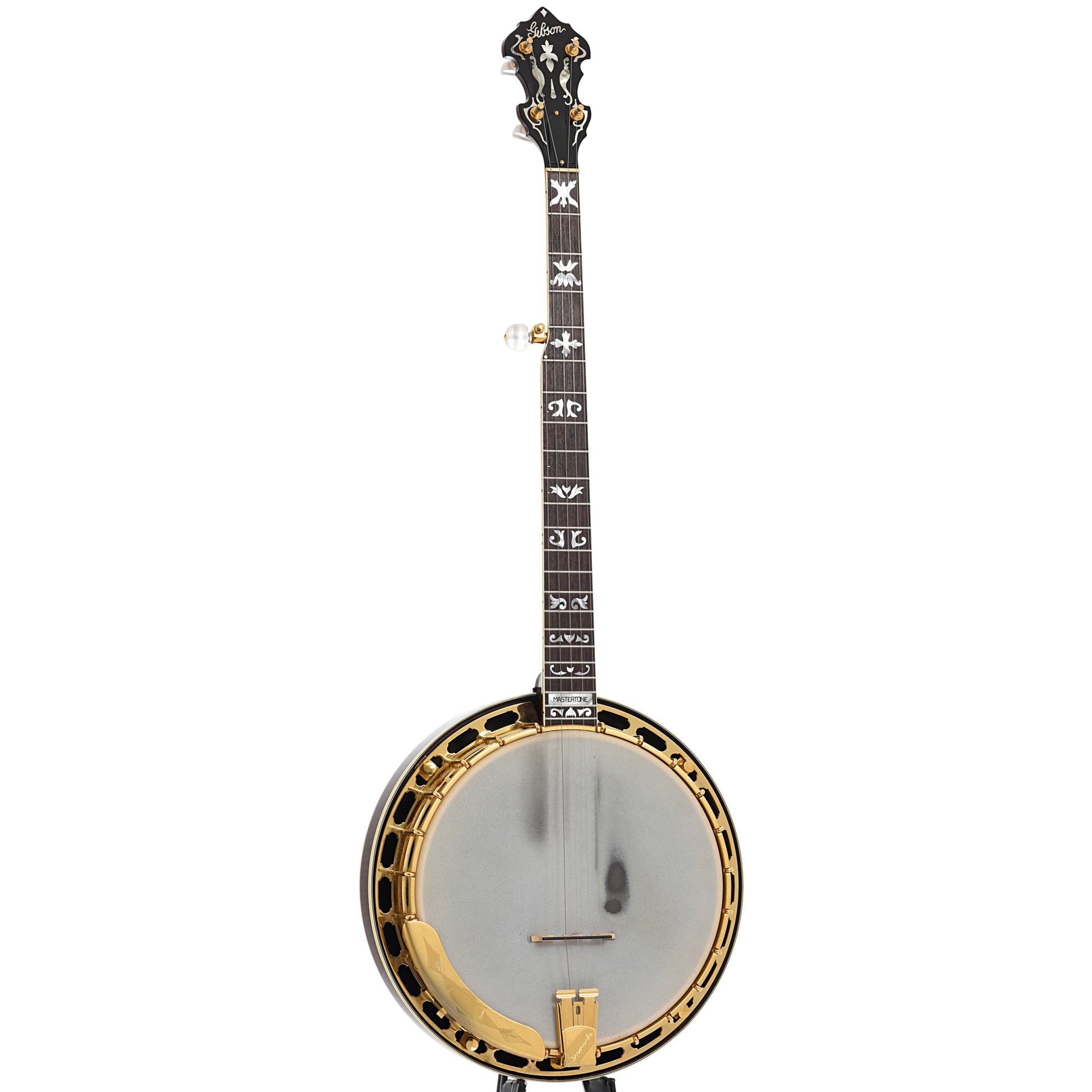 Full front and side of Gibson Granada 5-String Resonator Banjo (2009)