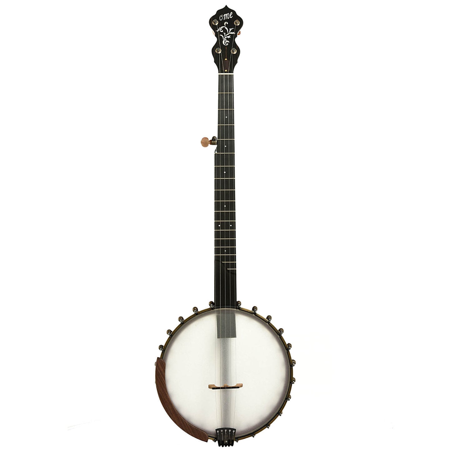 Full front of Ome Jasmine Limited Edition 11" Open Back Banjo