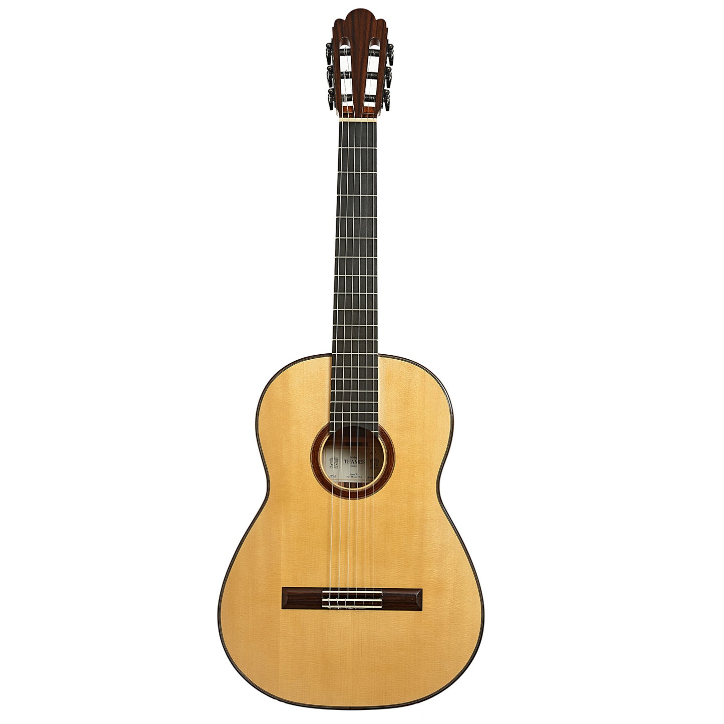 Full front of Michael Thames Classical Acoustic Guitar 