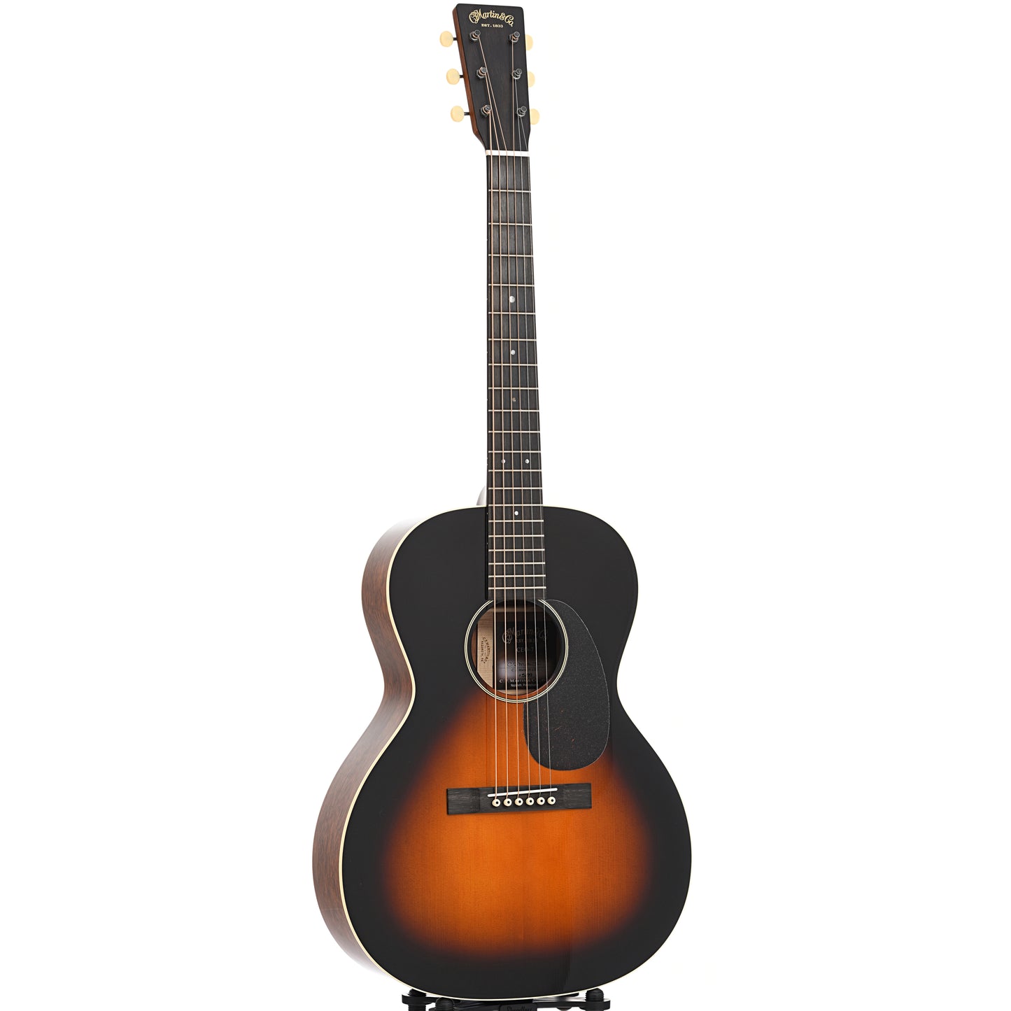 Full front and side of Martin CEO-7 Guitar 