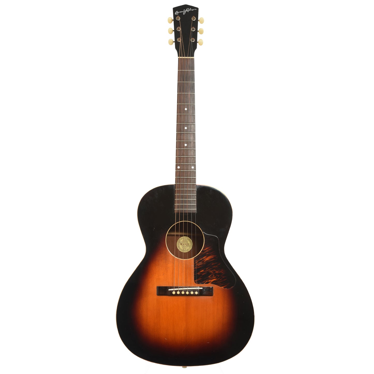 Full front of Carson J. Robison Model 1281 Acoustic Guitar 