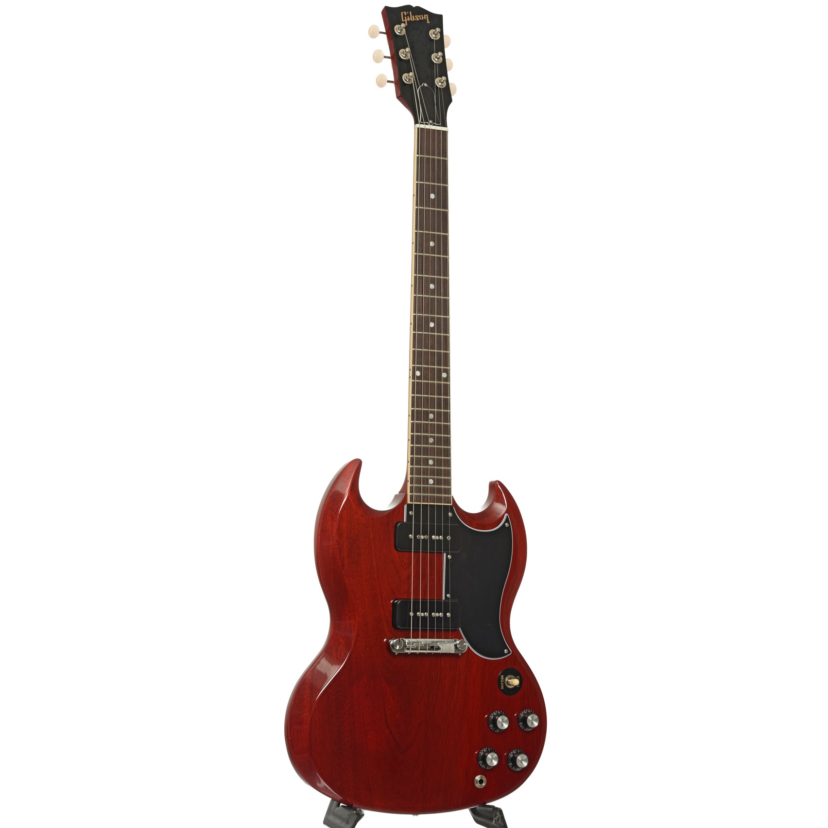 Full front and side of Gibson SG Special Electric Guitar