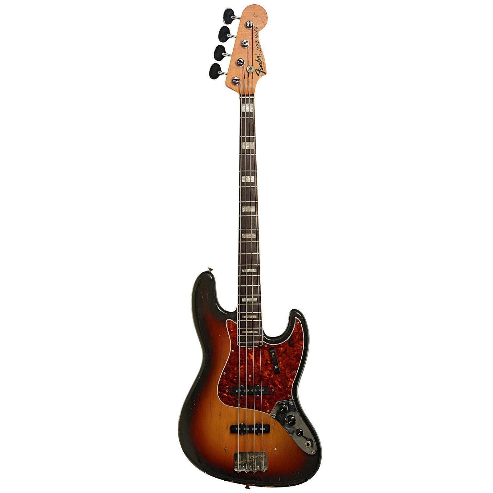 Full front of Fender Jazz Electric Bass 