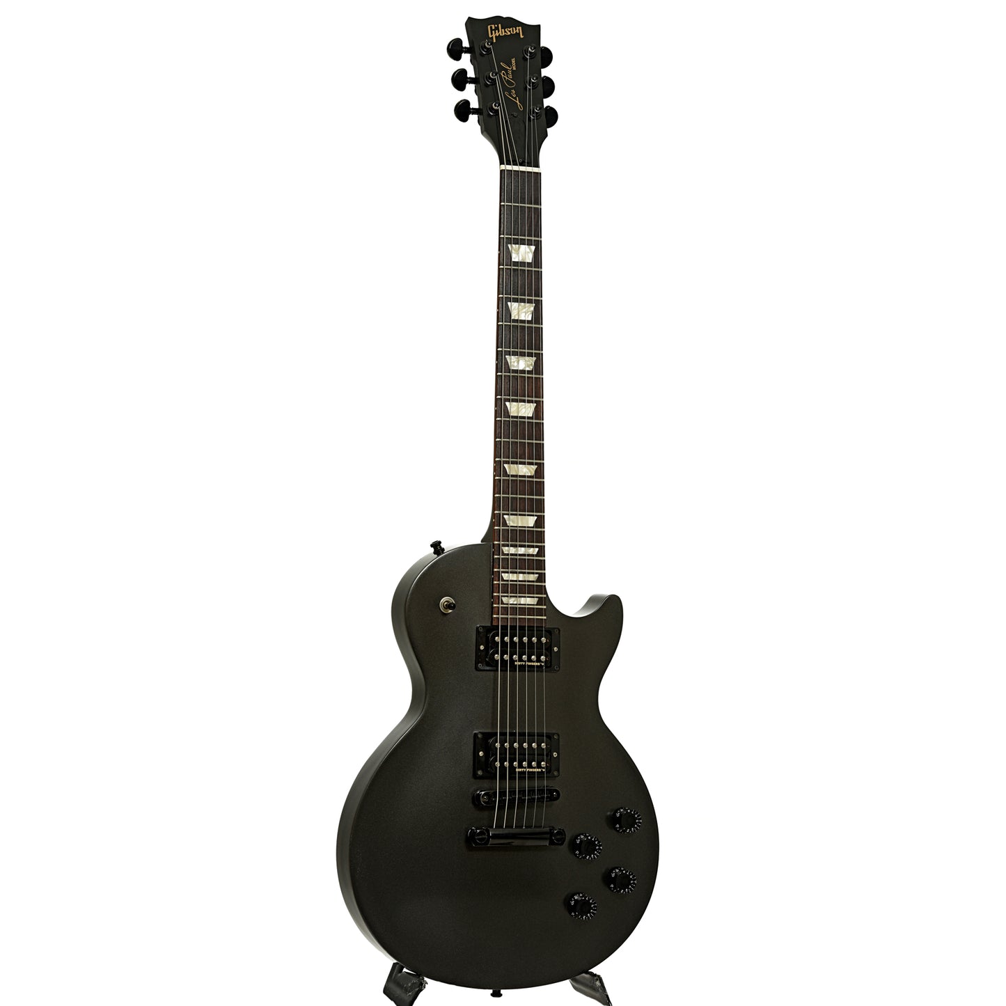 Full front and side of Gibson Les Paul Government Series Electric Guitar