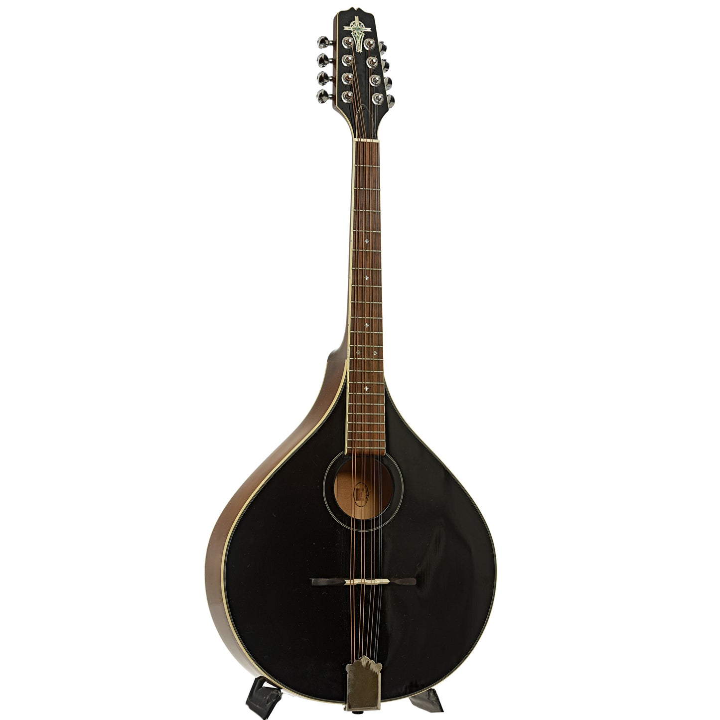 Full front and side of Trinity College TM-325B Octave Mandolin  