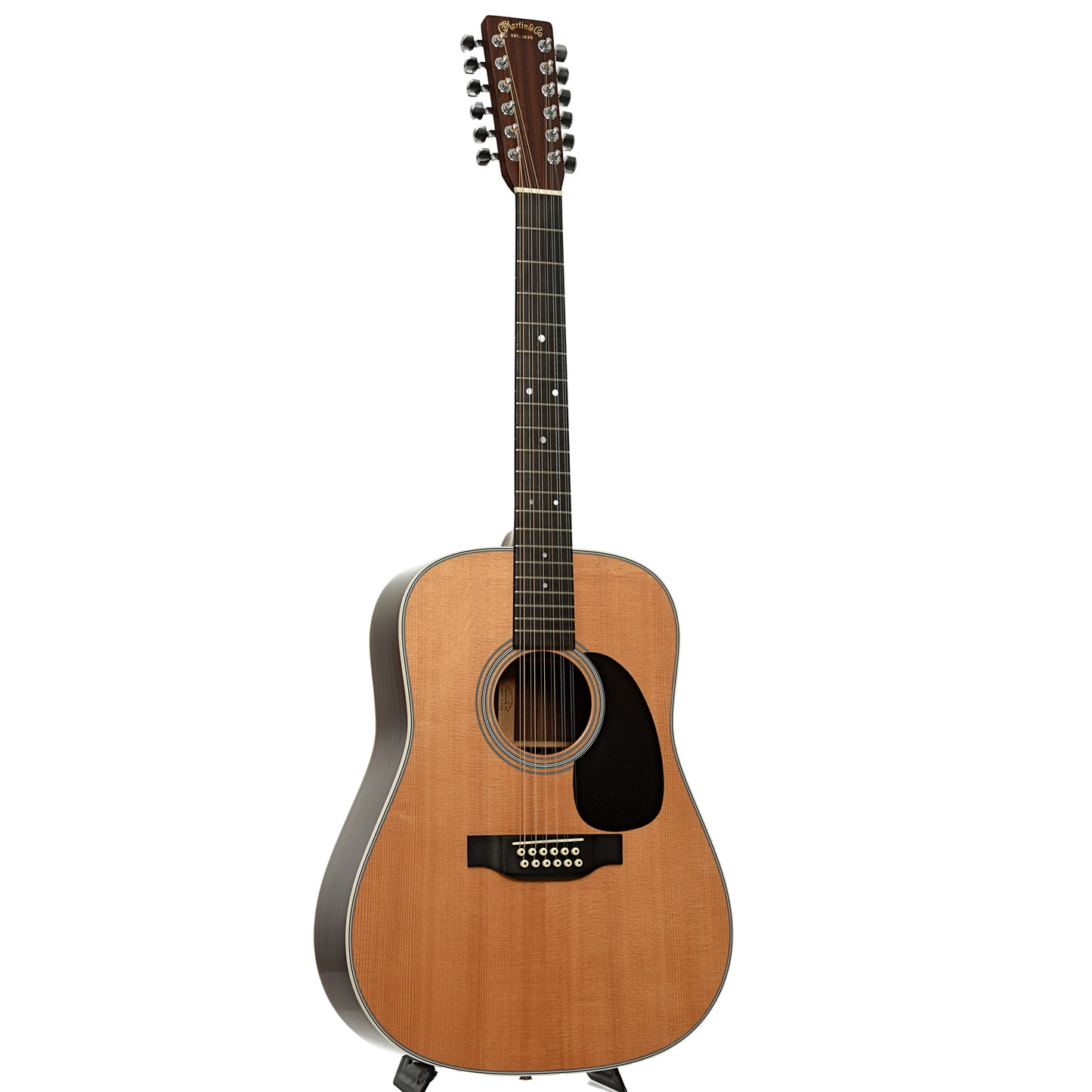 Full front and side fo fMartin D12-28 12-String Acoustic Guitar