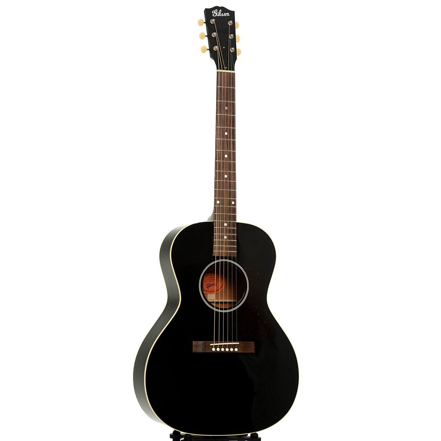 Full front and side of Gibson L-00 Acoustic Guitar 
