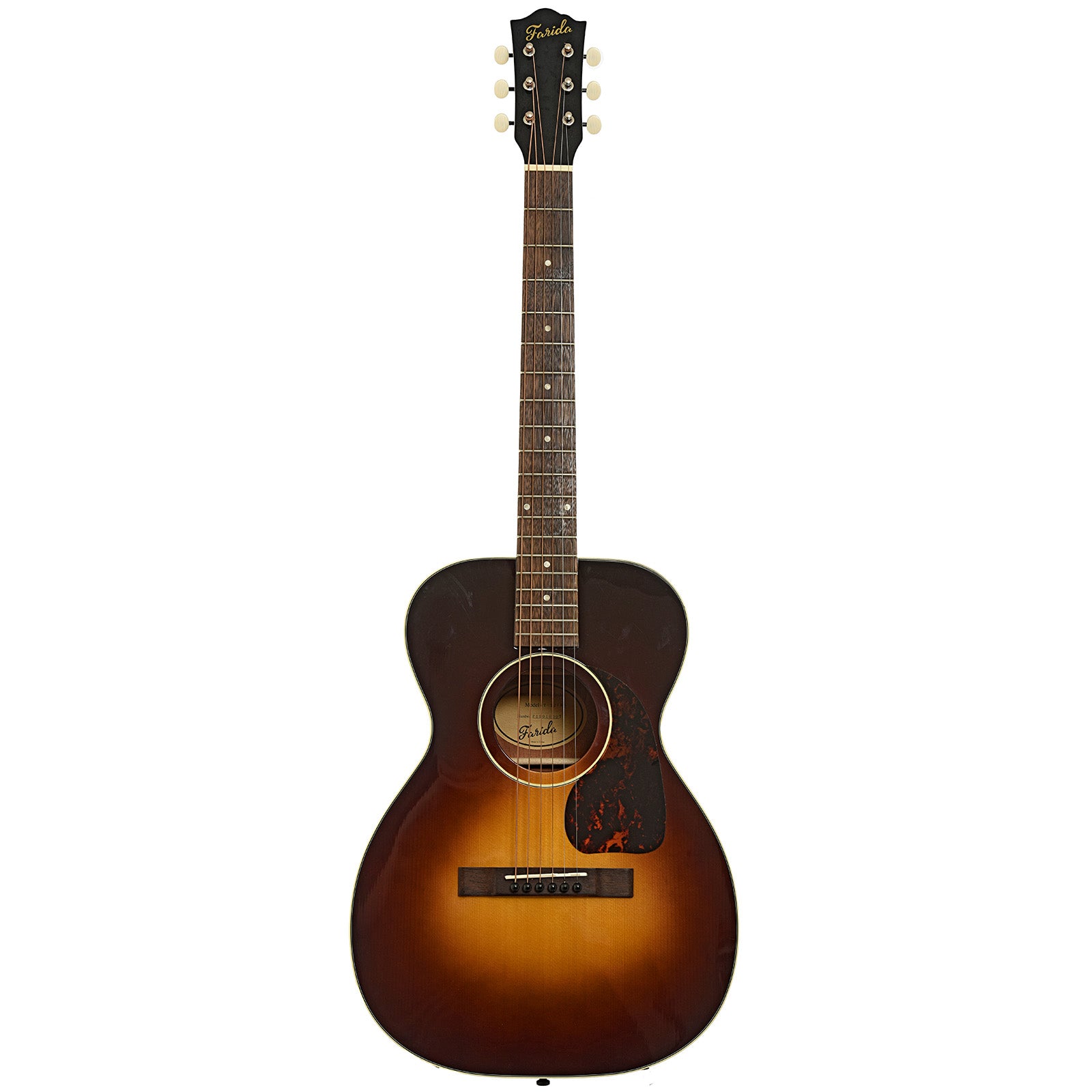Full front of Farida OT-12 VBS Acoustic Guitar