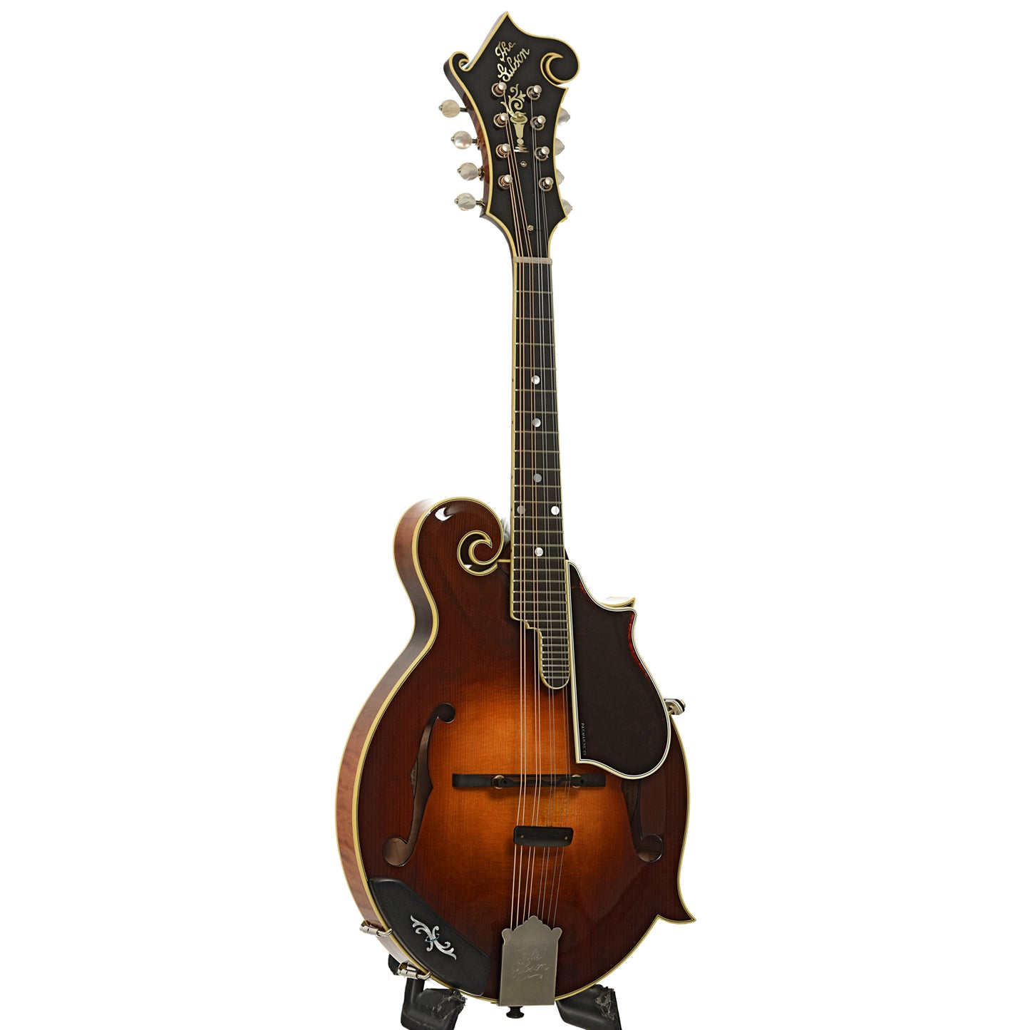 Full front  and side of Gibson Custom Full1923 F-5 Master Model Reissue Mandolin