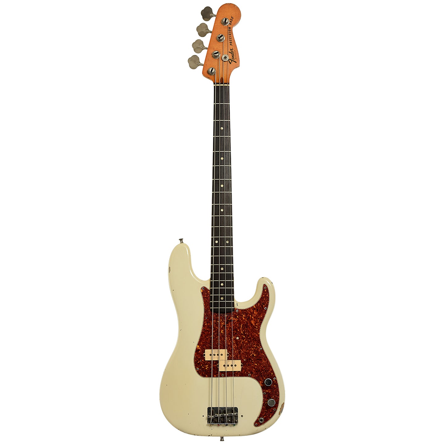 Full front of Fender Precision Electric Bass 