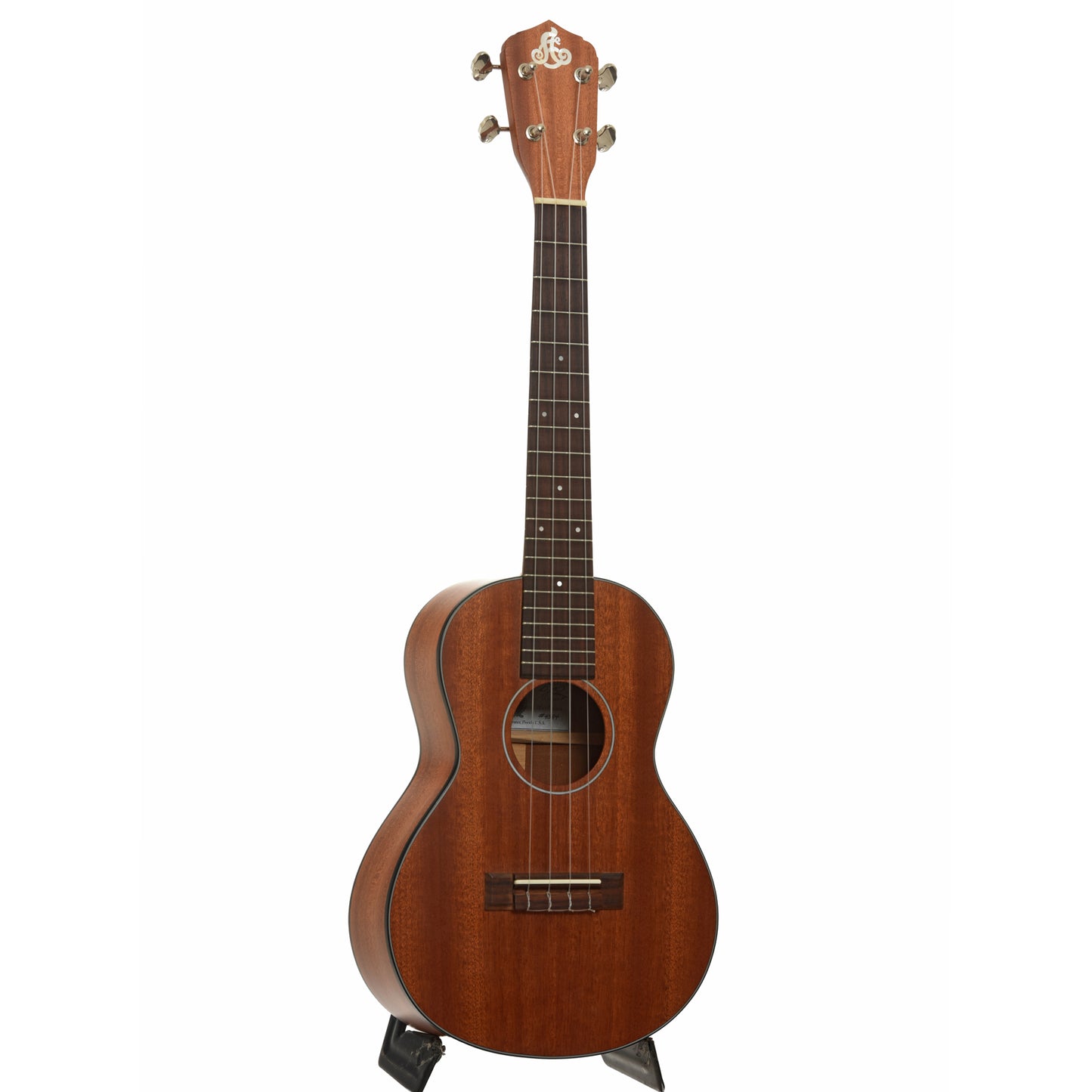 Full front and aside of LoPrinzi BM-T Tenor Ukulele  