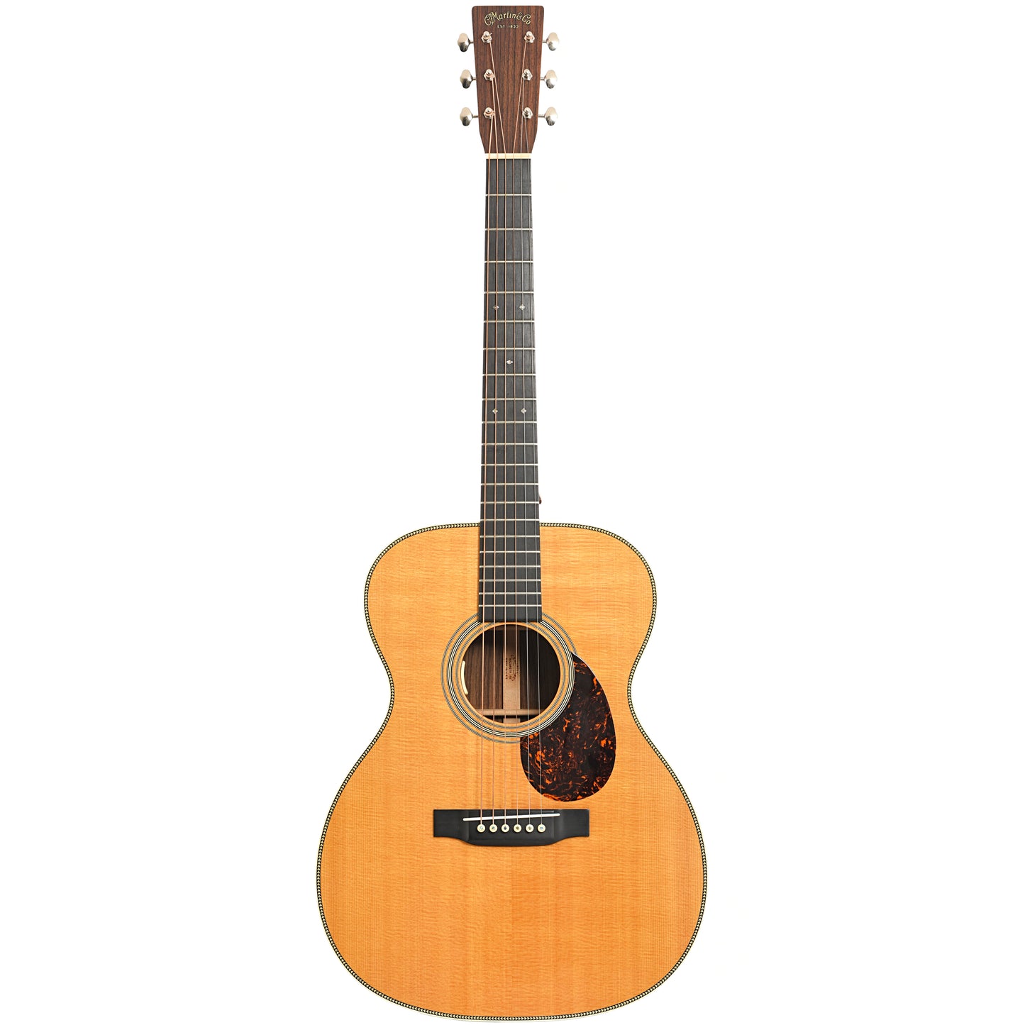 Full front of Martin OM-28V Acoustic Guitar (2013)