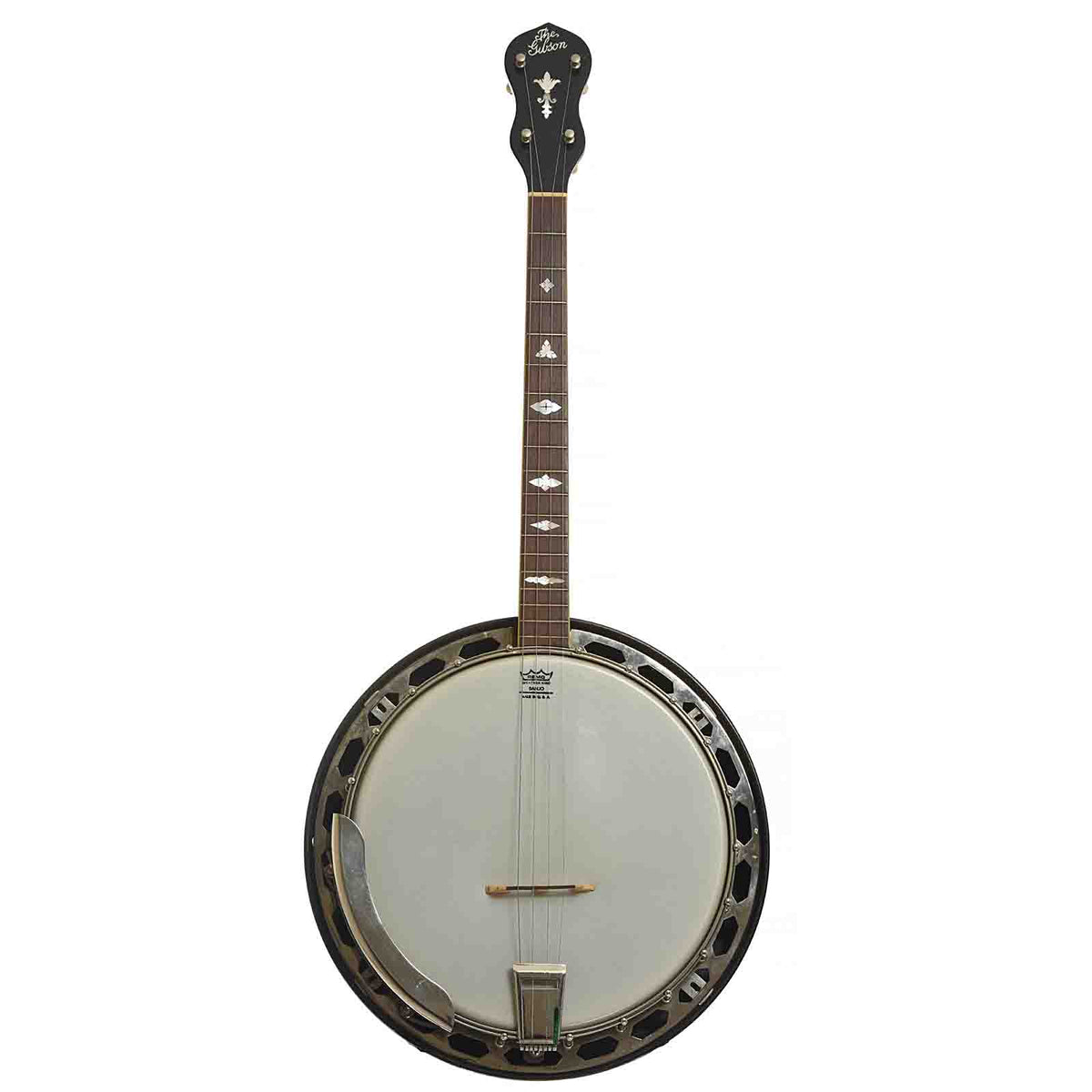 Full Front of Gibson TB-2 Tenor Banjo